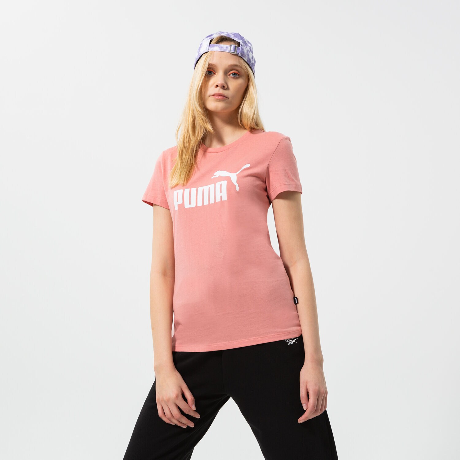 Femei tricou PUMA TRICOU ESS LOGO (S) 586775 63 Roz