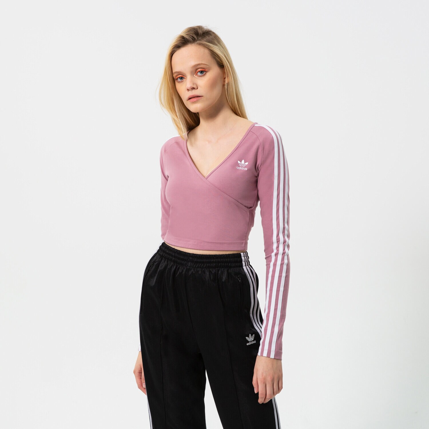 Femei tricou ADIDAS TRICOU LONG SLEEVE HE4957 Roz