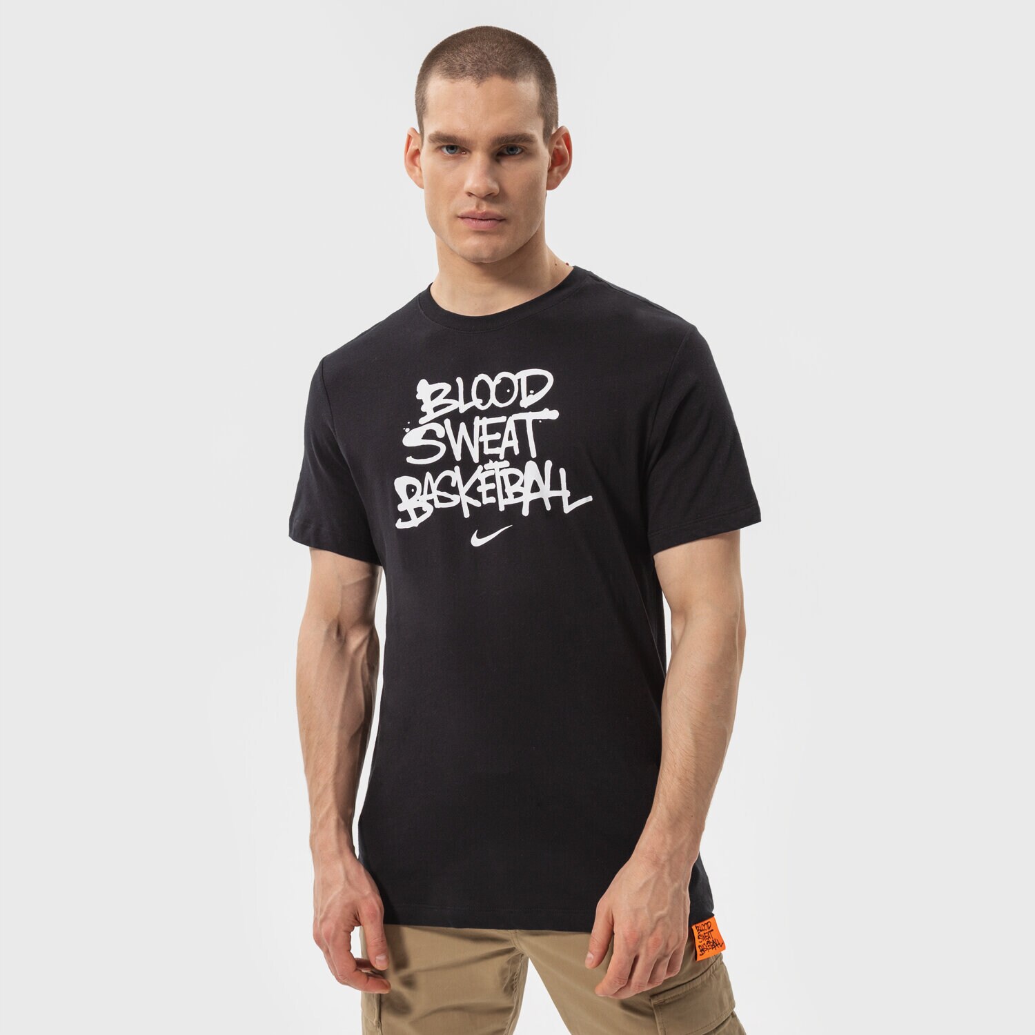 Bărbați tricou NIKE TRICOU M NK DF BSB VERB SS TEE NBA DN2982-010 Negru