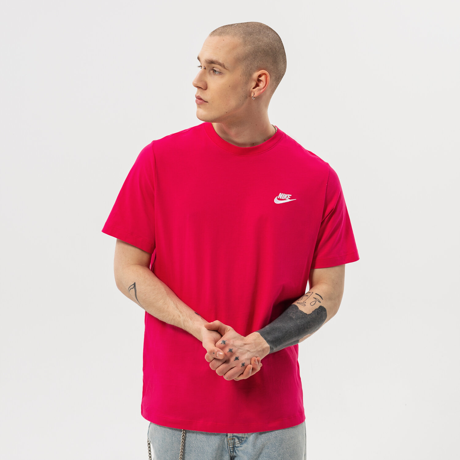 Bărbați tricou NIKE TRICOU NIKE SPORTSWEAR CLUB AR4997-666 Roz