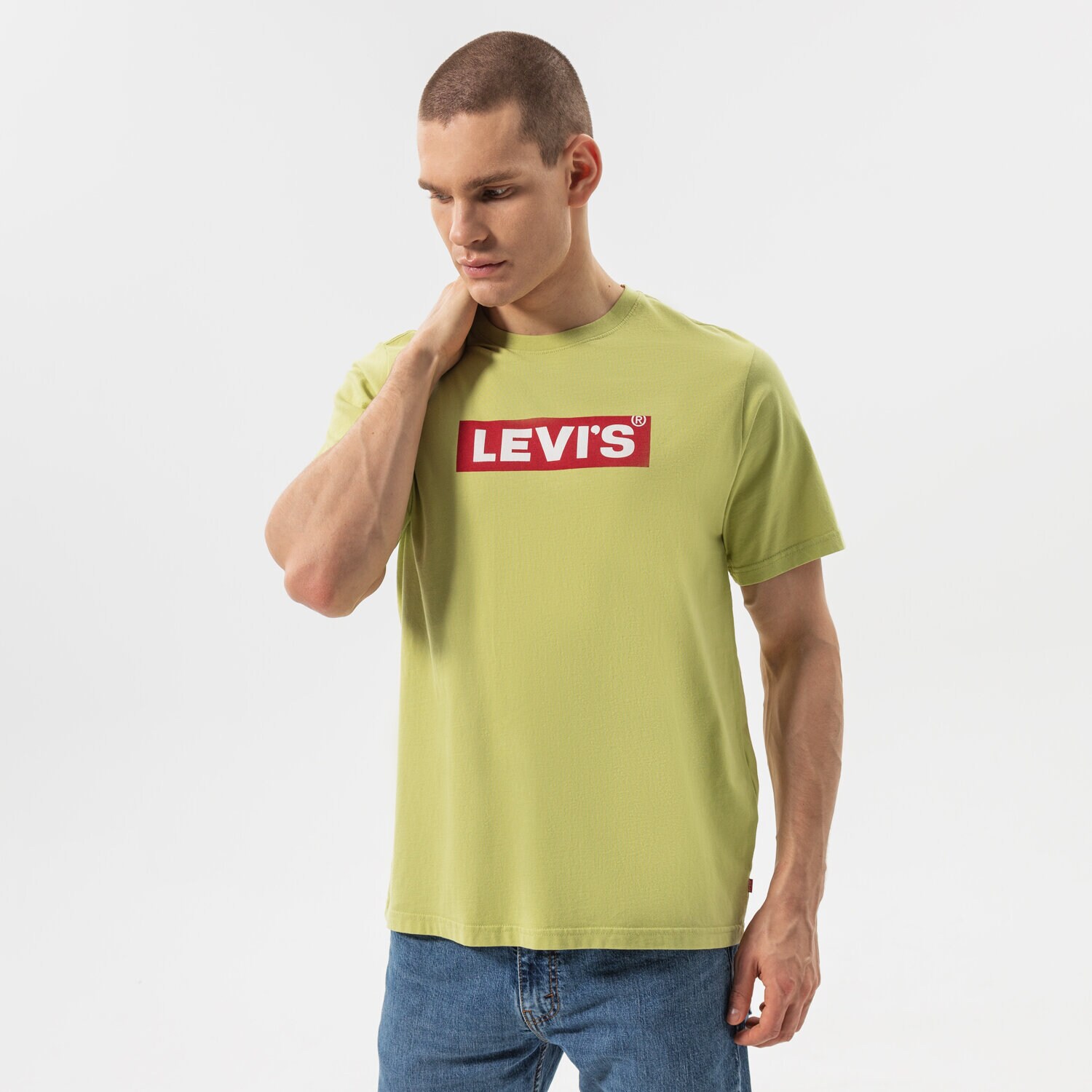 Bărbați tricou LEVI'S TRICOU SS RELAXED FIT TEE 16143-0549 Verde