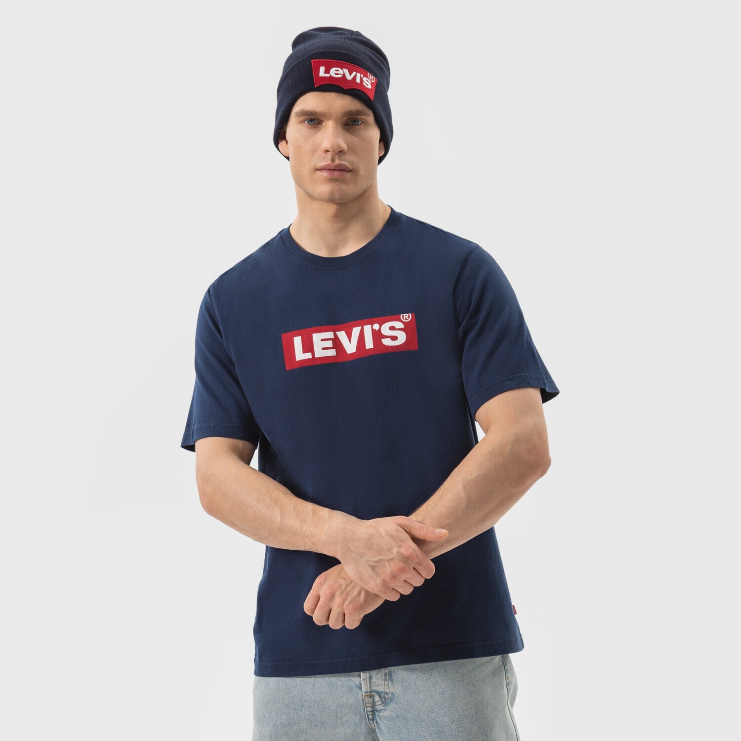 Bărbați tricou LEVI'S TRICOU SS RELAXED FIT TEE 16143-0436 Bleumarin