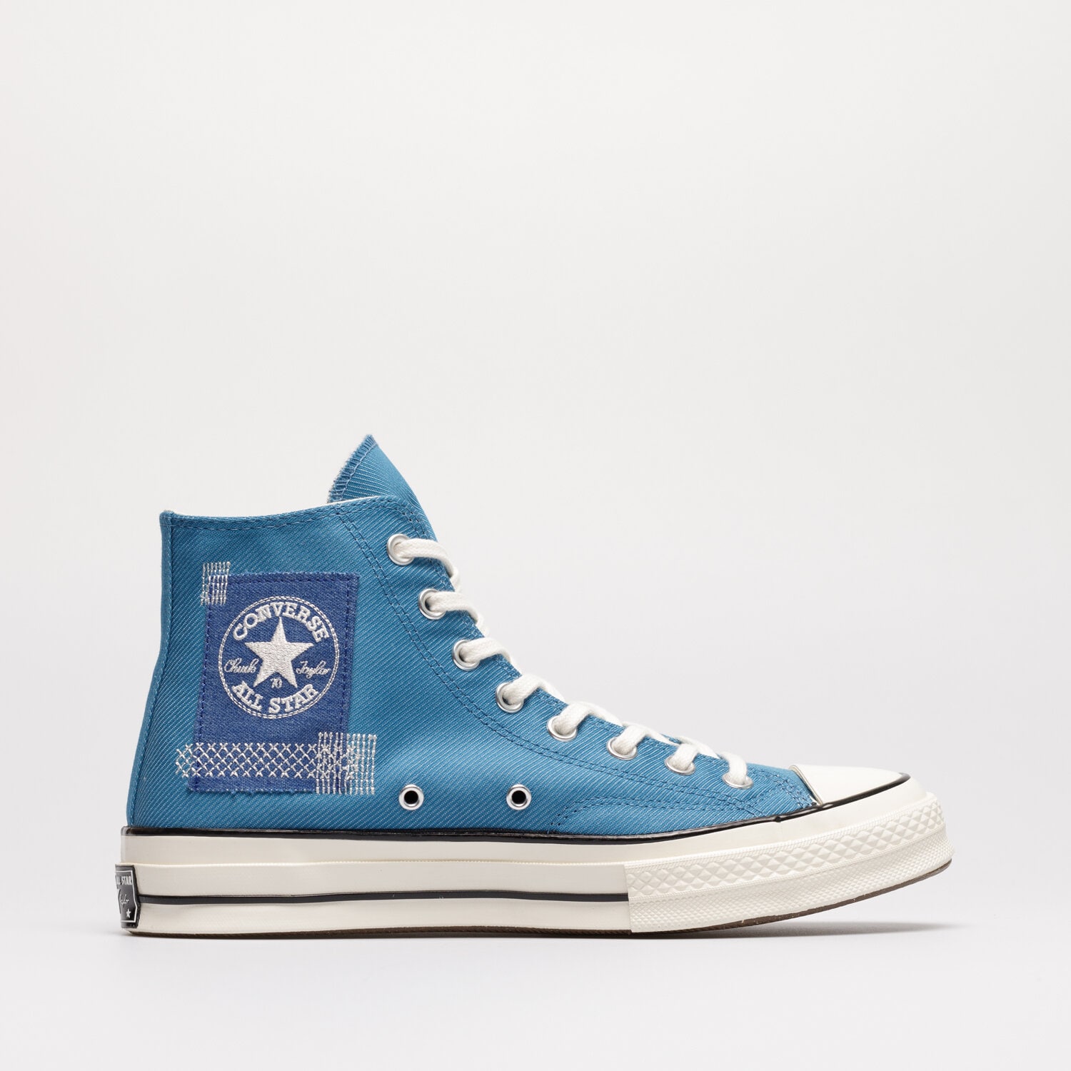 Barbați pantofi sport CONVERSE CHUCK 70 DESERT PATCHWORK A00733C Albastru