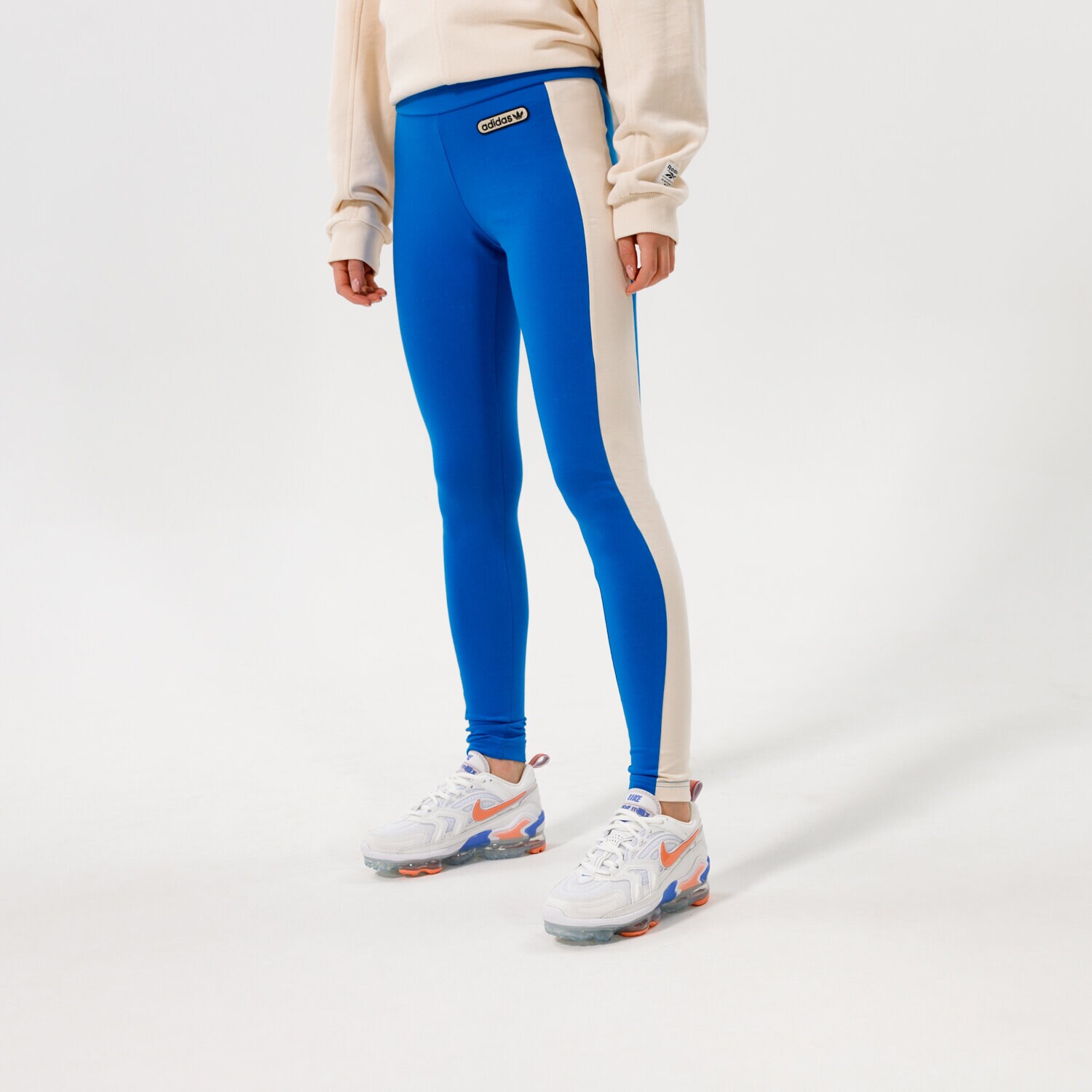 Femei pantaloni ADIDAS COLANȚI COLANȚI HL0025 Albastru