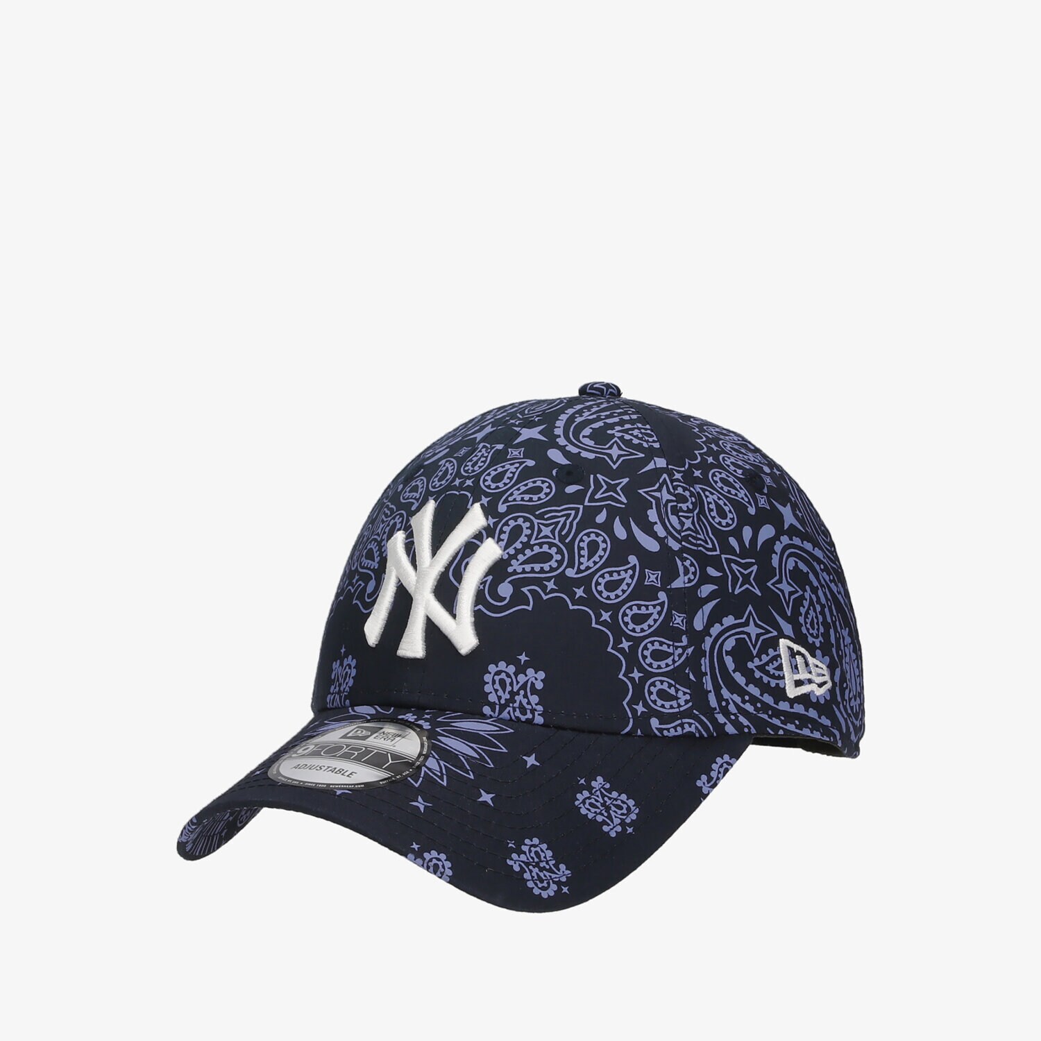 Bărbați șapcă NEW ERA CACIULA PAISLEY PRINT 940 NVY NEW YORK YANKEES NVYIR 60222417 Bleumarin