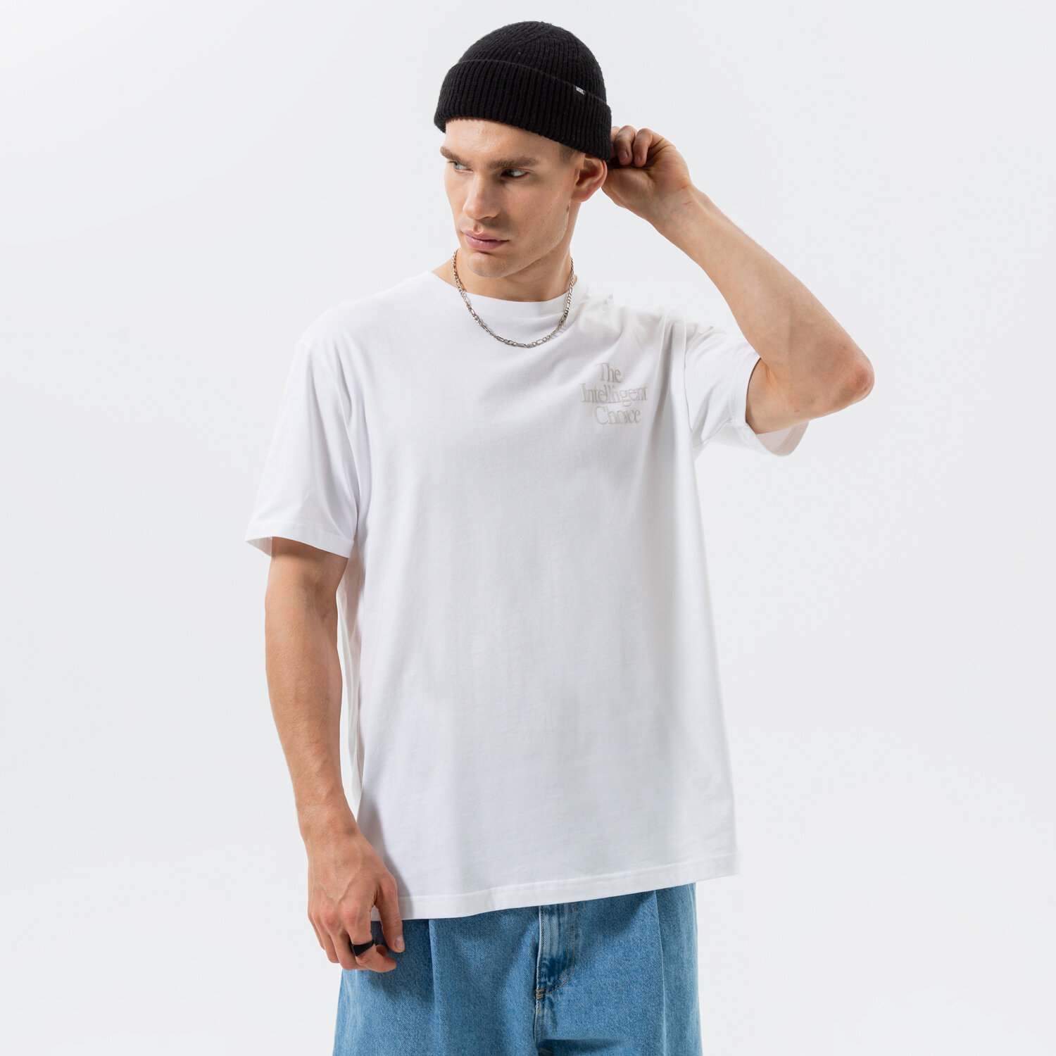 Bărbați tricou NEW BALANCE TRICOU ATHLETICS INTELLIGENT CHOICE MT23502WT Alb