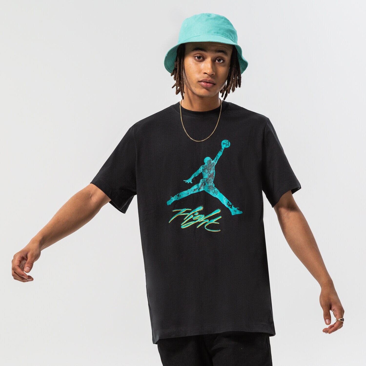 Bărbați tricou JORDAN TRICOU M J ESS JUMPMAN SS CREW DQ7376-010 Negru