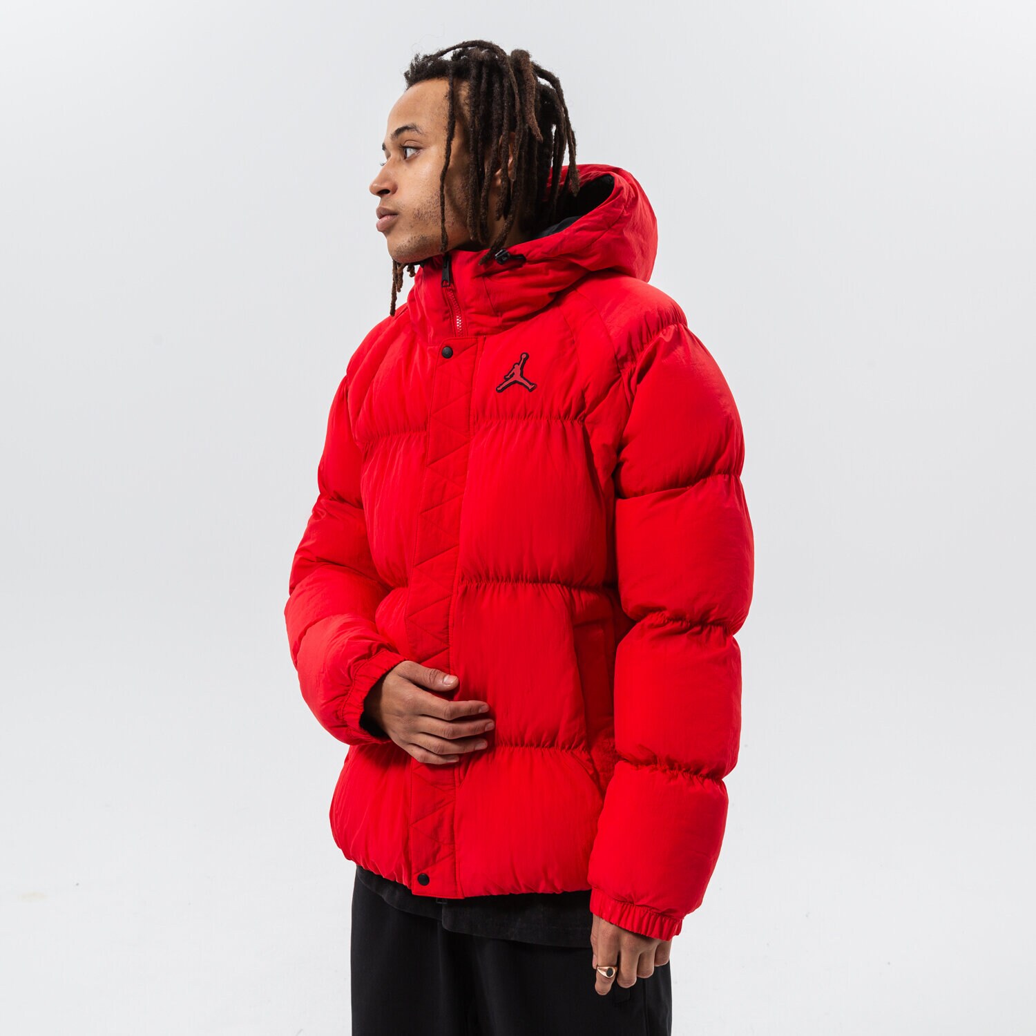 Bărbați eacă de iarnă JORDAN JACHETĂ DE IARNĂ M J ESS PUFFER JACKET DQ7348-612 Bordo