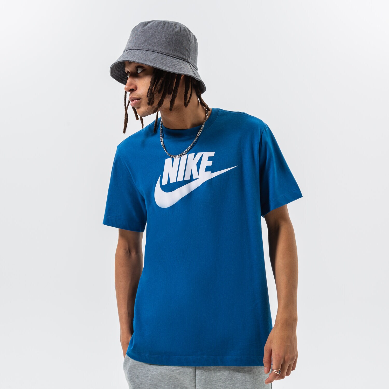Bărbați tricou NIKE TRICOU NIKE SPORTSWEAR AR5004-408 Albastru