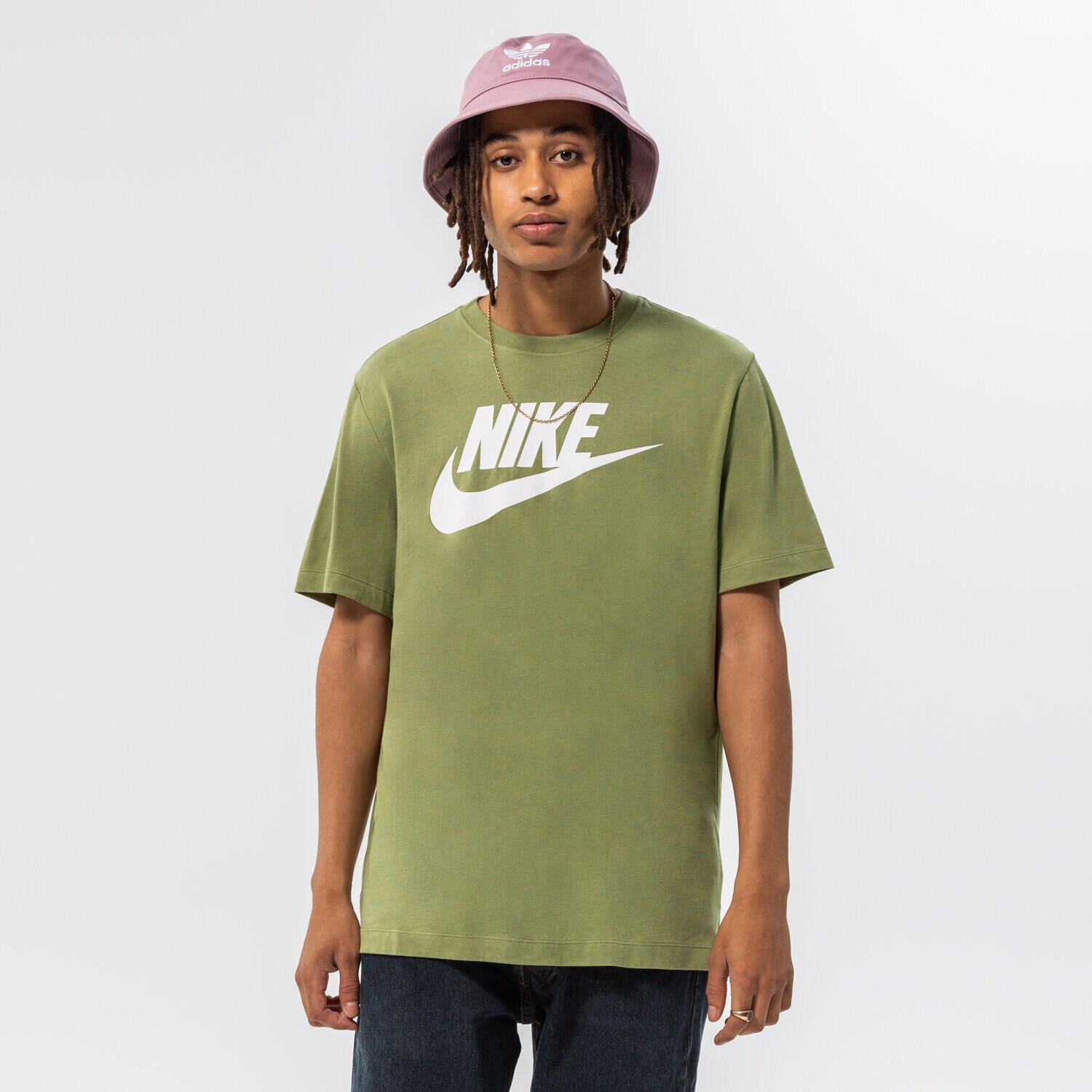 Bărbați tricou NIKE TRICOU NIKE SPORTSWEAR AR5004-334 Kaki