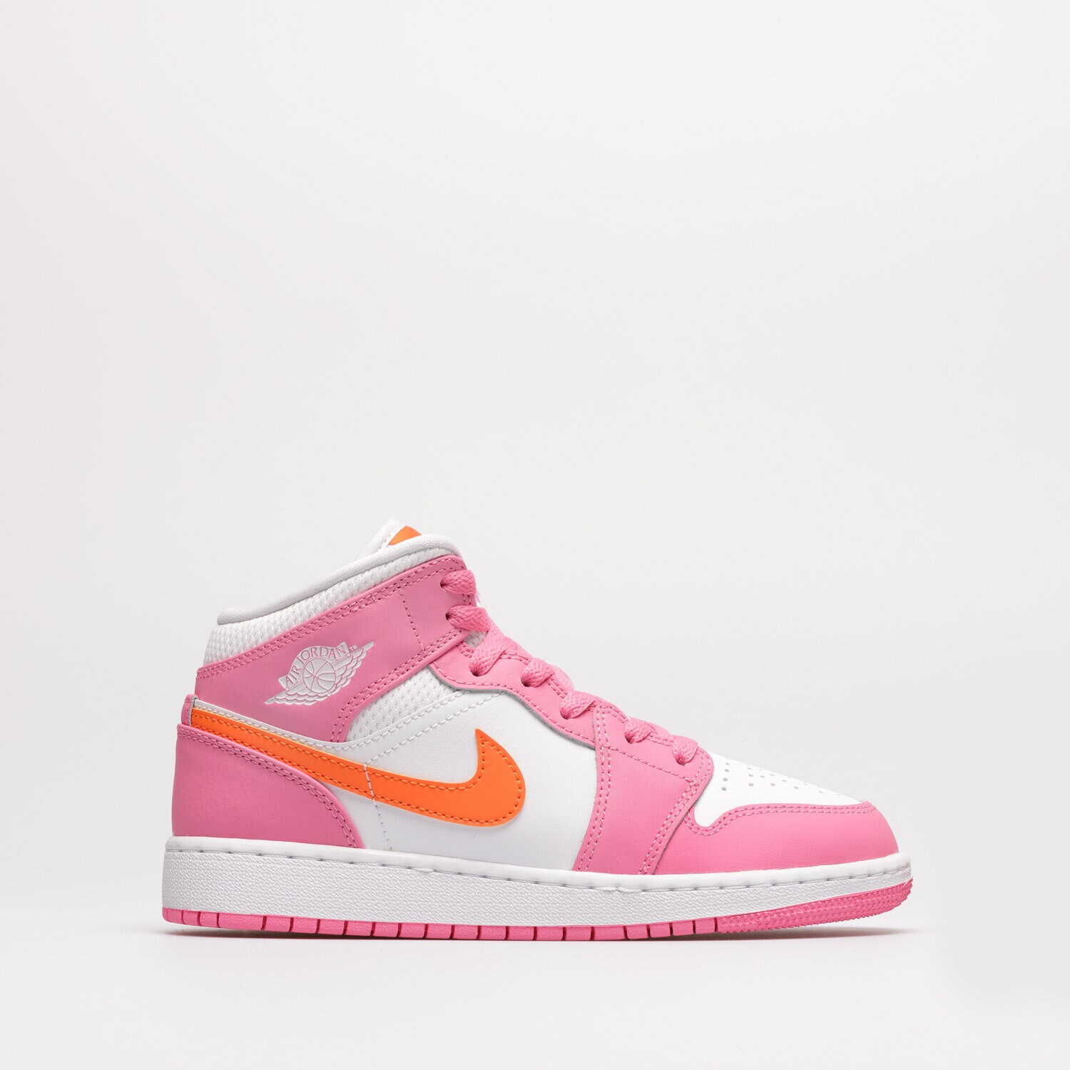 Copii pantofi sport AIR JORDAN 1 MID (GS) DX3240-681 Alb