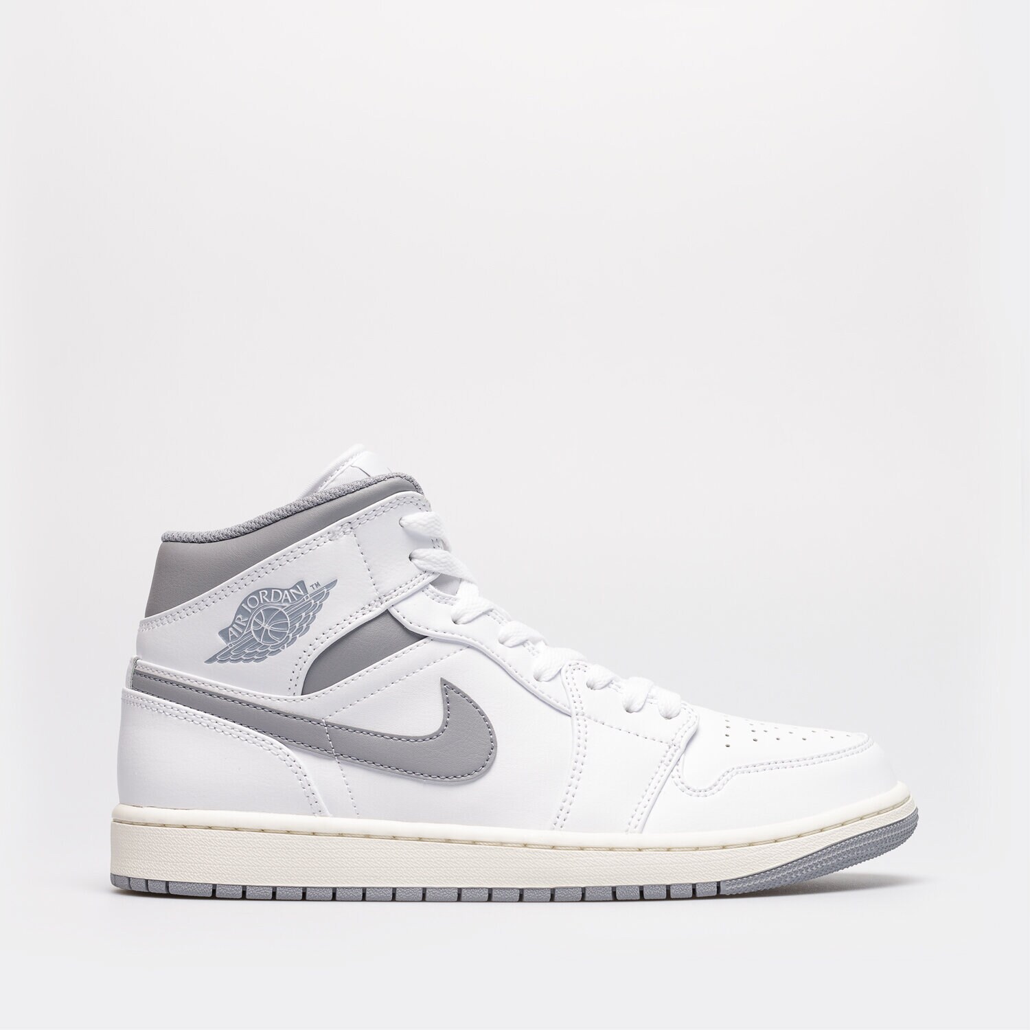 Barbați pantofi sport AIR JORDAN 1 MID  554724-135 Alb