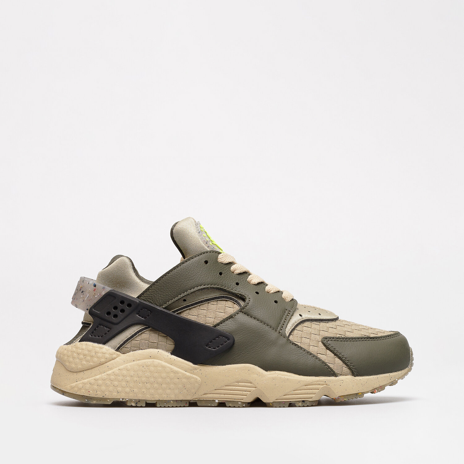 Barbați pantofi sport NIKE AIR HUARACHE CRATER PRM DM0863-300 Kaki