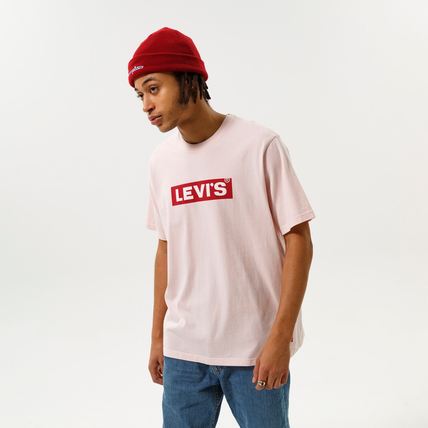 Bărbați tricou LEVI'S TRICOU SS RELAXED FIT TEE 16143-0405 Roz
