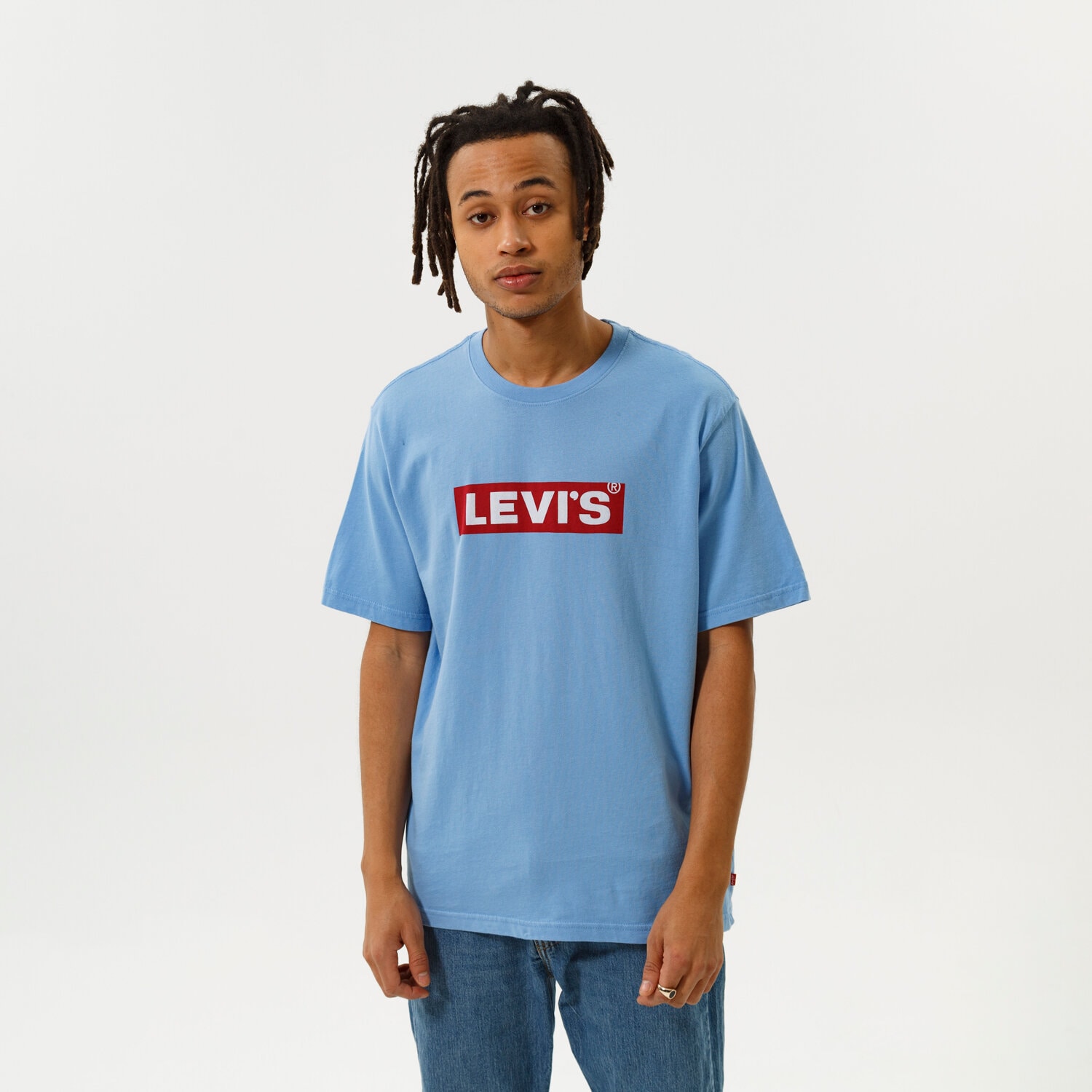 Bărbați tricou LEVI'S TRICOU SS RELAXED FIT TEE 16143-0406 Albastru