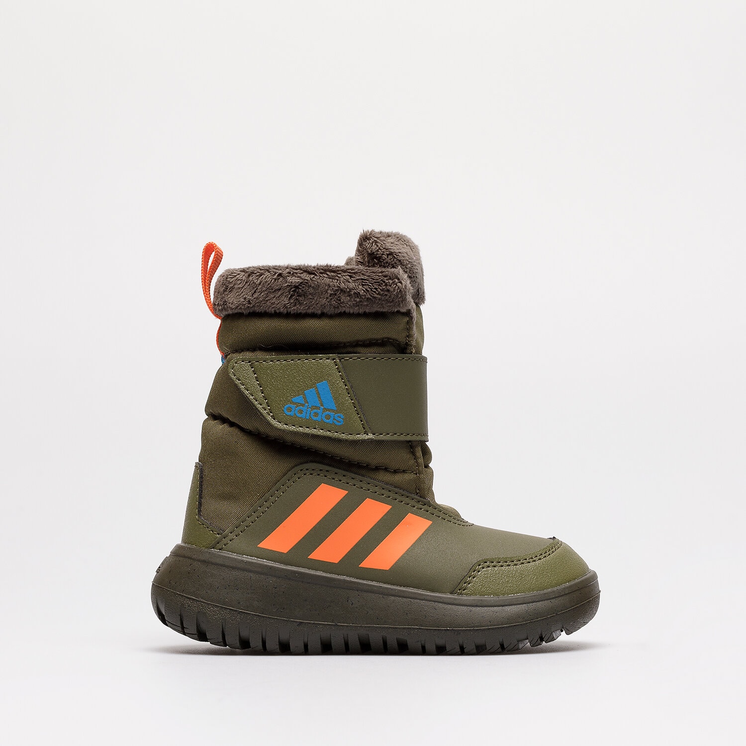 Copii încălțăminte de iarnă ADIDAS WINTERPLAY I GZ6801 Kaki