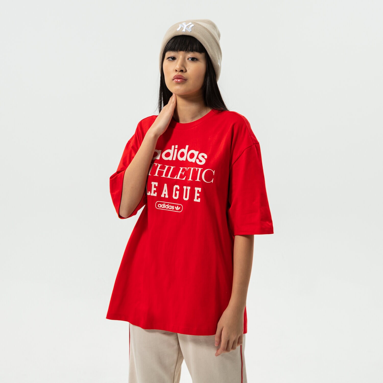 Femei tricou ADIDAS TRICOU TEE HL0037 Roșu