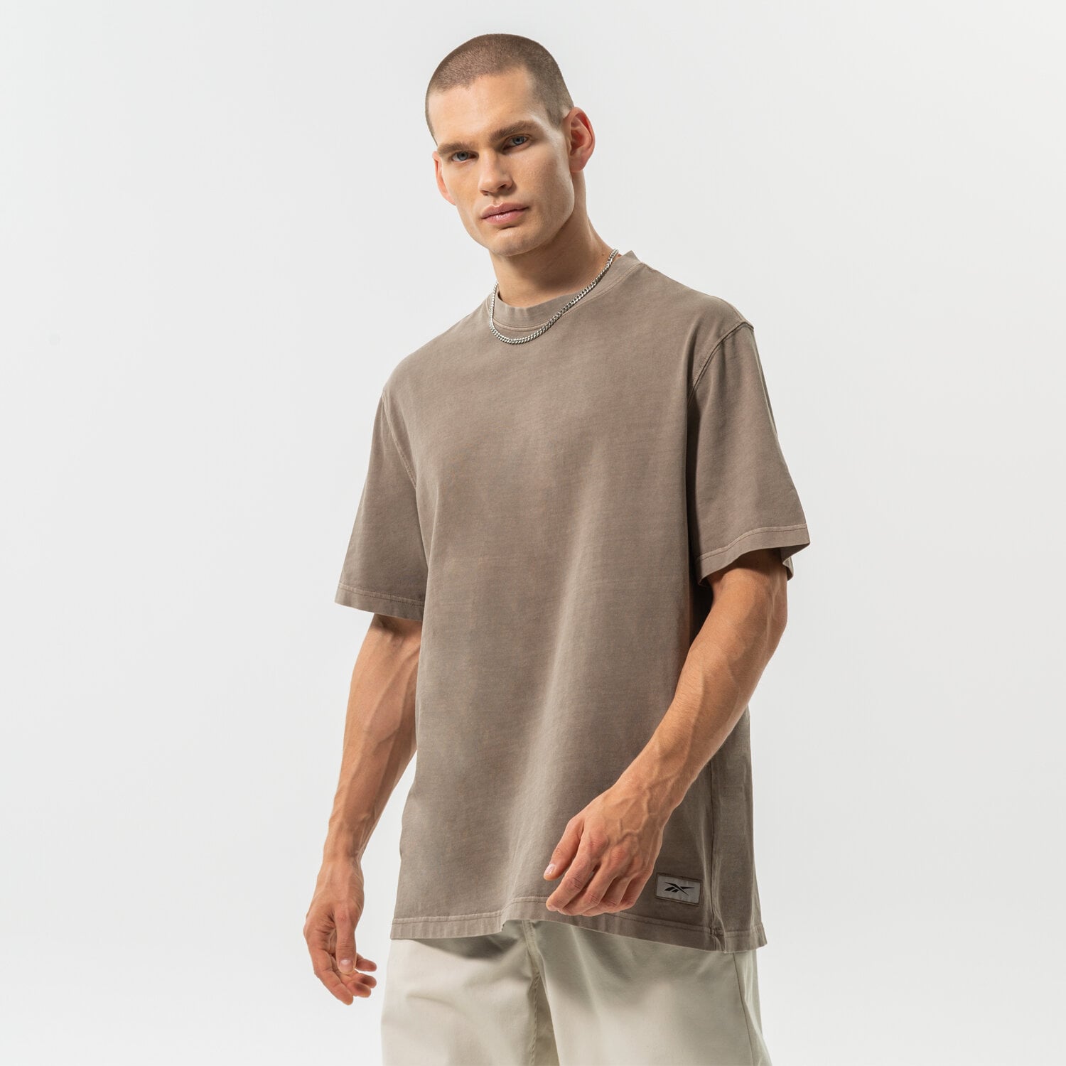 Bărbați tricou REEBOK TRICOU CLASSIC NATURAL DYE TEE HM5359 Maro