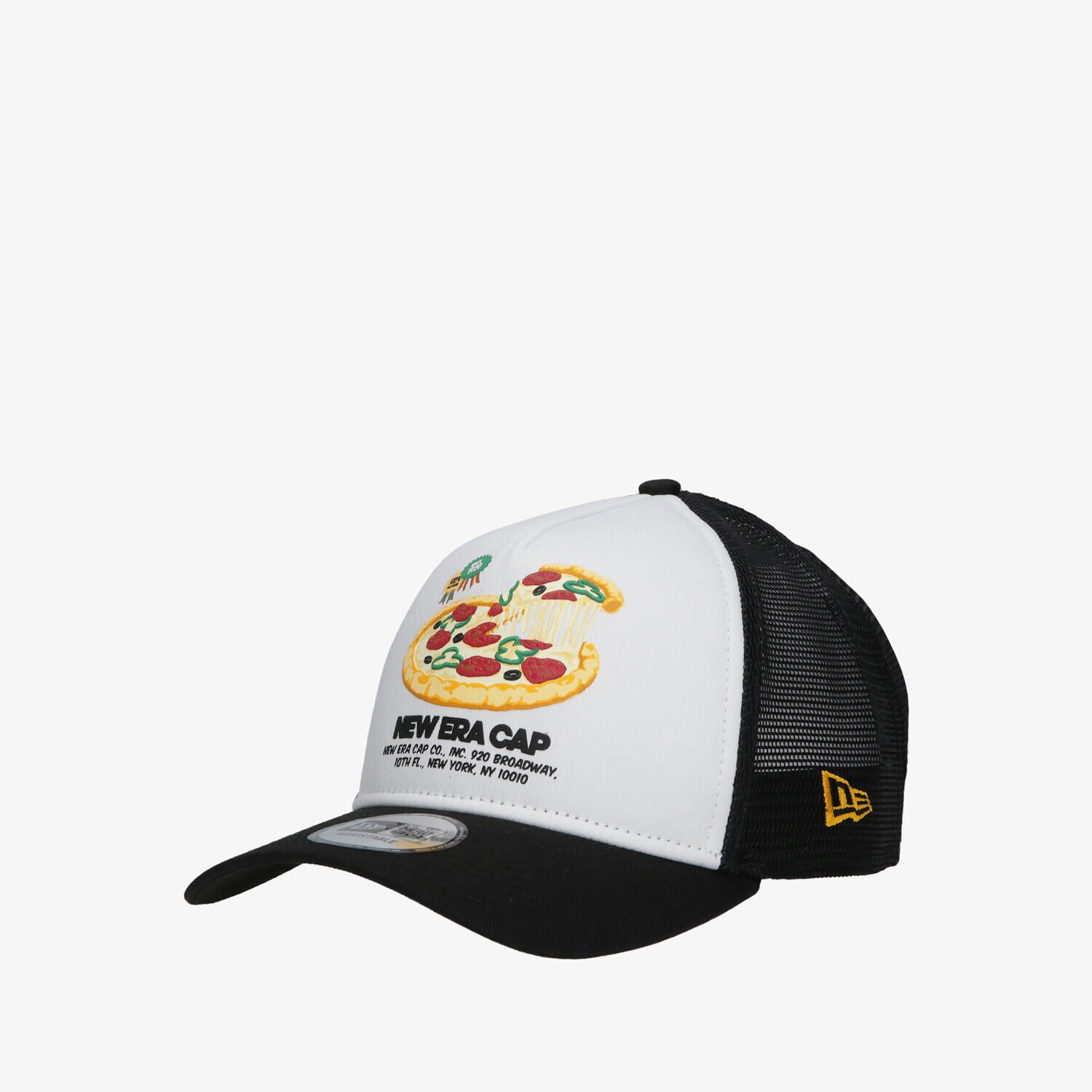 Bărbați șapcă NEW ERA CACIULA FOOD PACK TRUCKER BLK NEW ERA WHIBLK 60240347 Alb