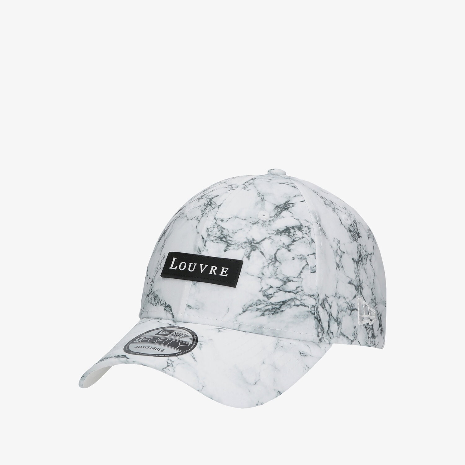 Bărbați șapcă NEW ERA CACIULA LOUVRE CLEAR MARBLE 940 LE LOUVRE WHI 13100348 Alb