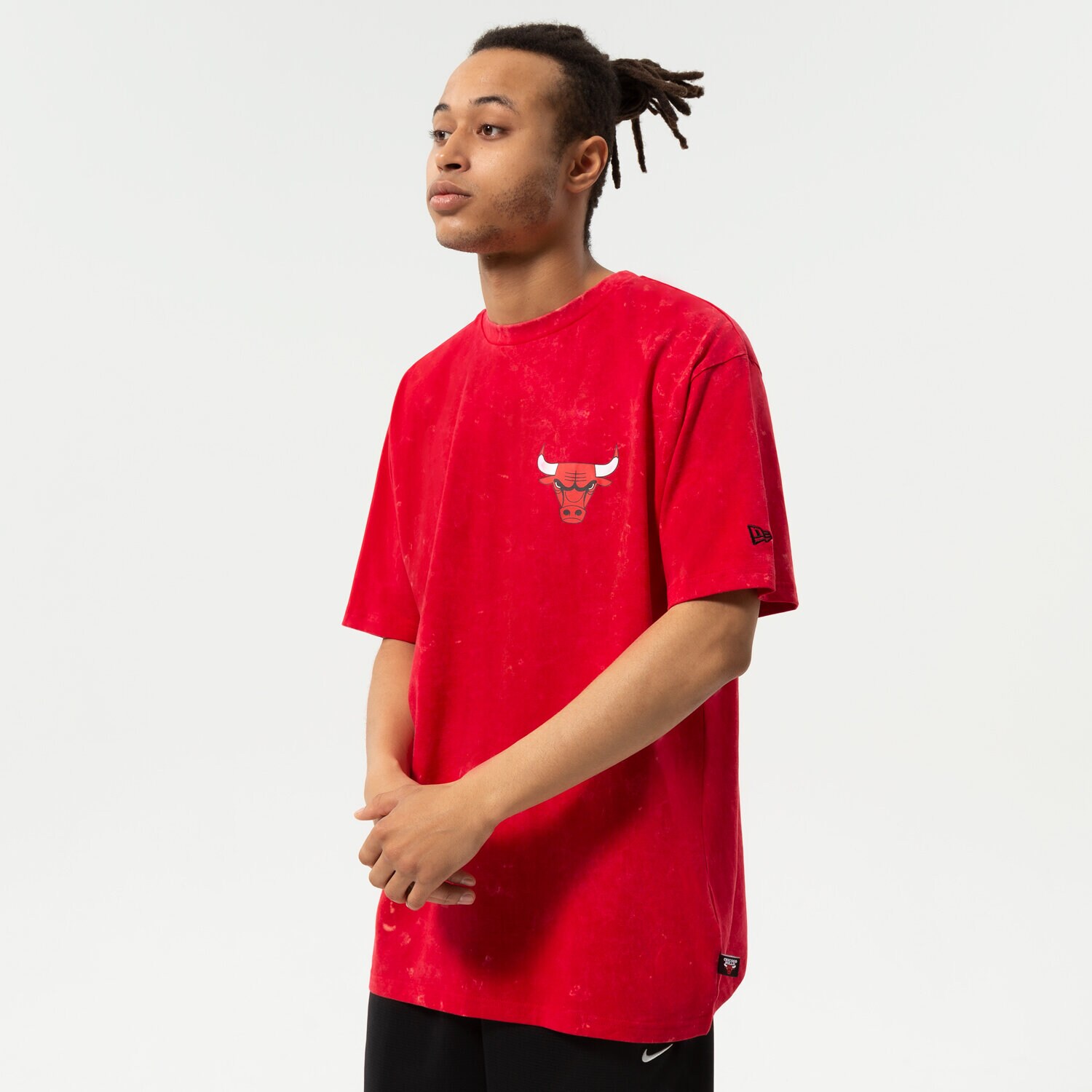 Bărbați tricou NEW ERA TRICOU WASHED PACK GRAPHIC OS BULLS CHICAGO BULLS FD 13083862 Roșu