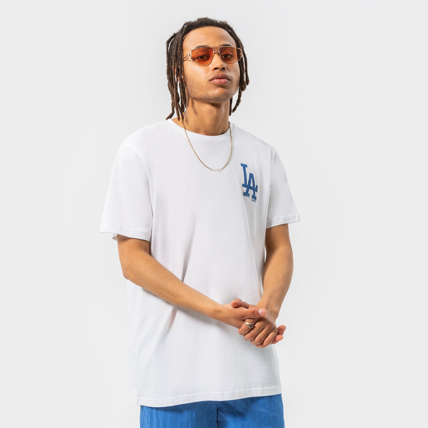 Bărbați tricou NEW ERA TRICOU MLB FOOD GRAPHIC LA DODGERS LOS ANGELES DODGE 13083926 Alb
