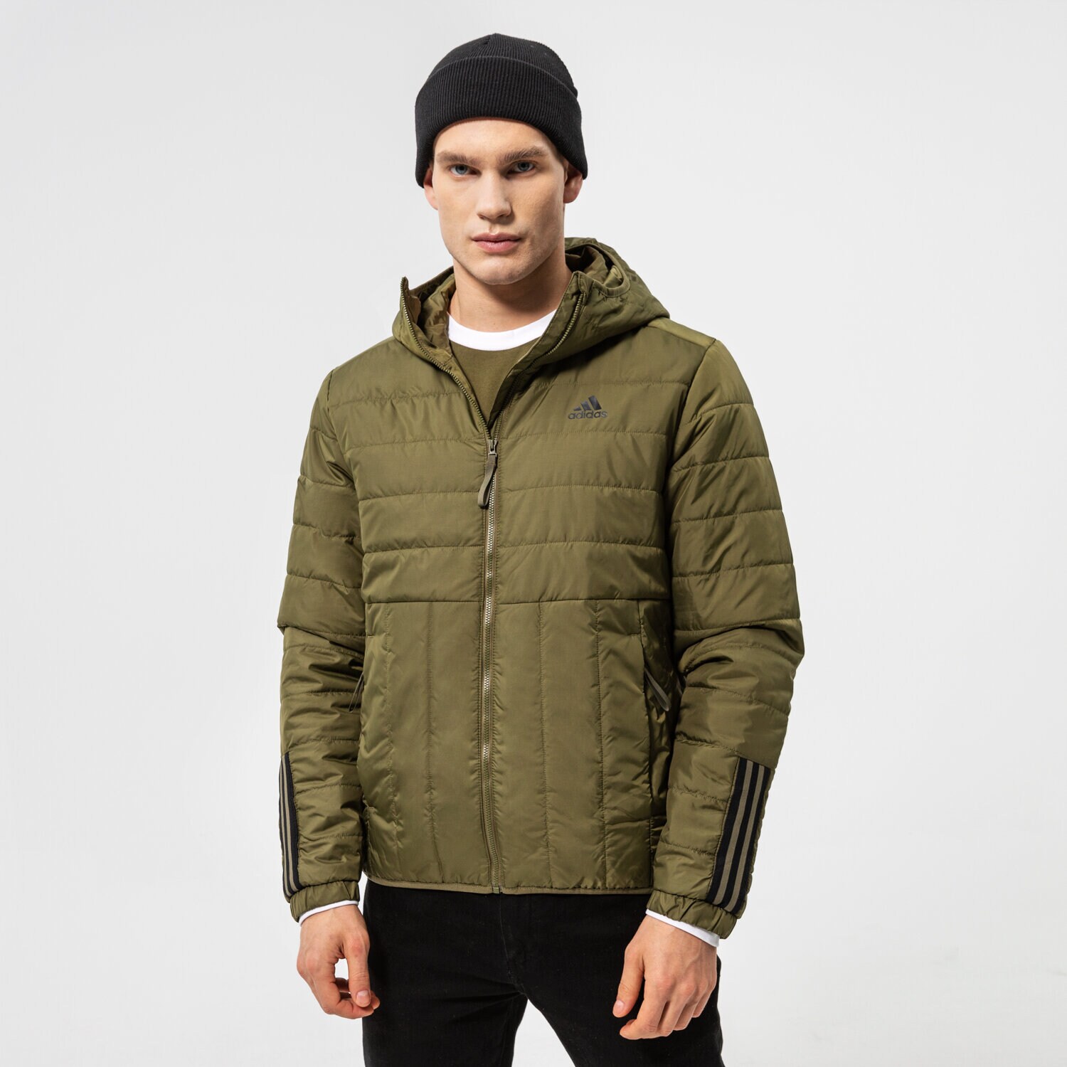 Bărbați eacă de iarnă ADIDAS JACHETĂ ITAVIC L HO JKT GT1685 Kaki