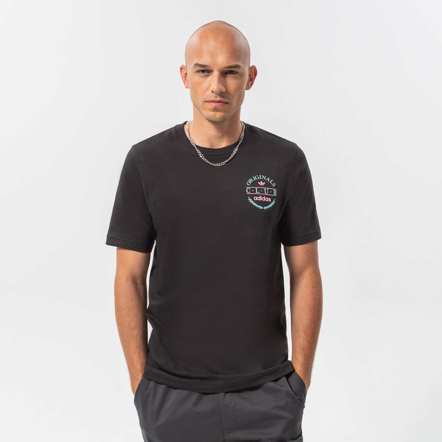 Bărbați tricou ADIDAS TRICOU CLUB TEE HR7890 Negru