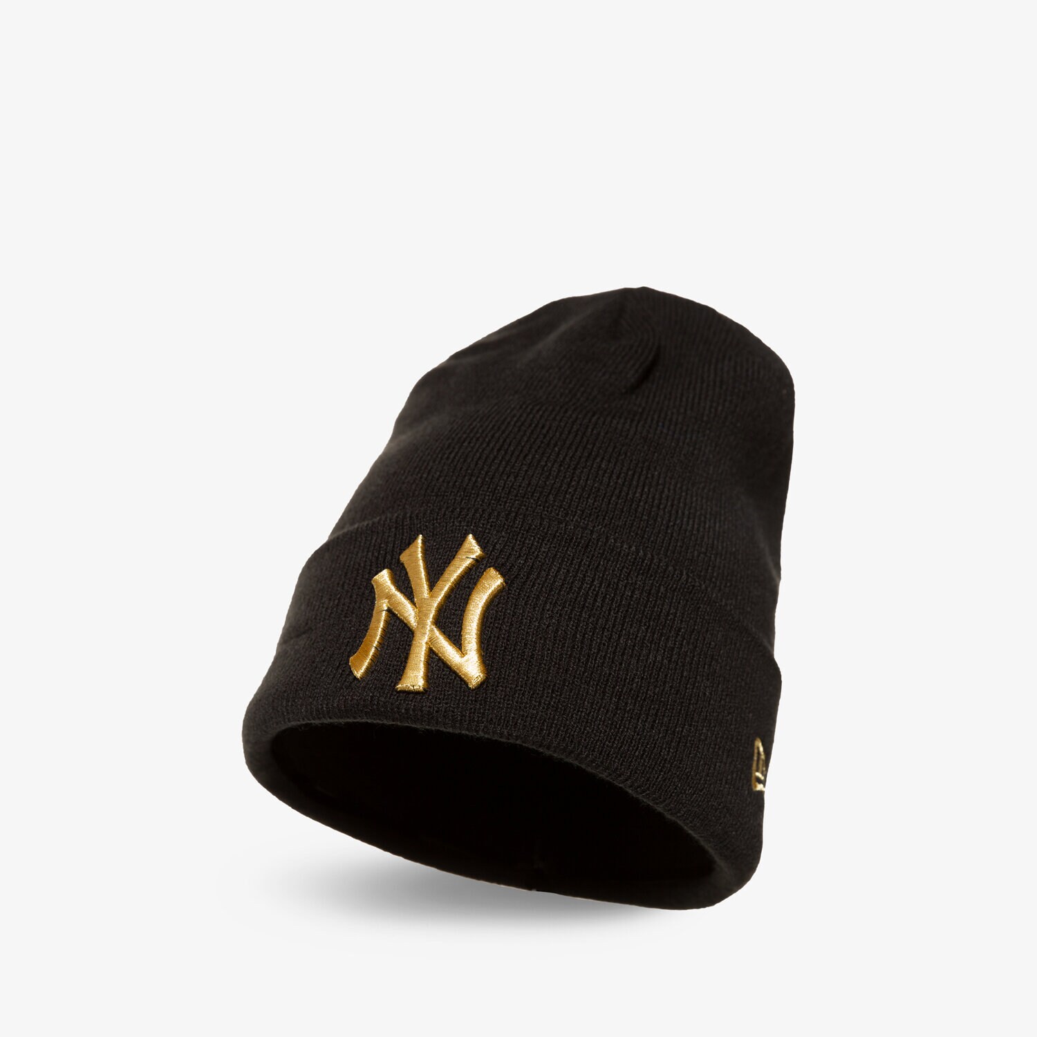 Femei căciulă NEW ERA CACIULA DE IARNĂ WMNS METALLIC   KNIT NYY BLK NEW YO 60141816 Negru