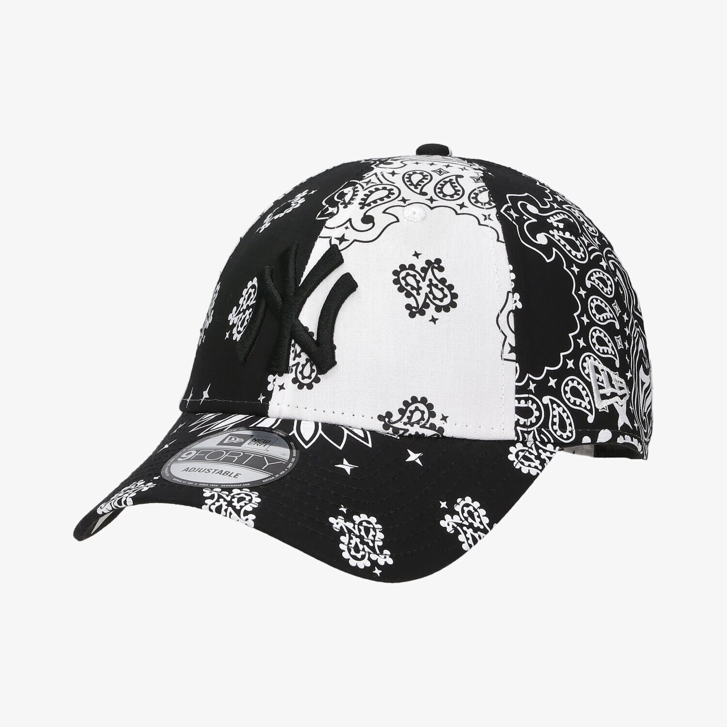 Bărbați șapcă NEW ERA CACIULA PAISLEY PRINT 940 NYY BLK NEW YORK YANKEES B 60141909 Mulicolor