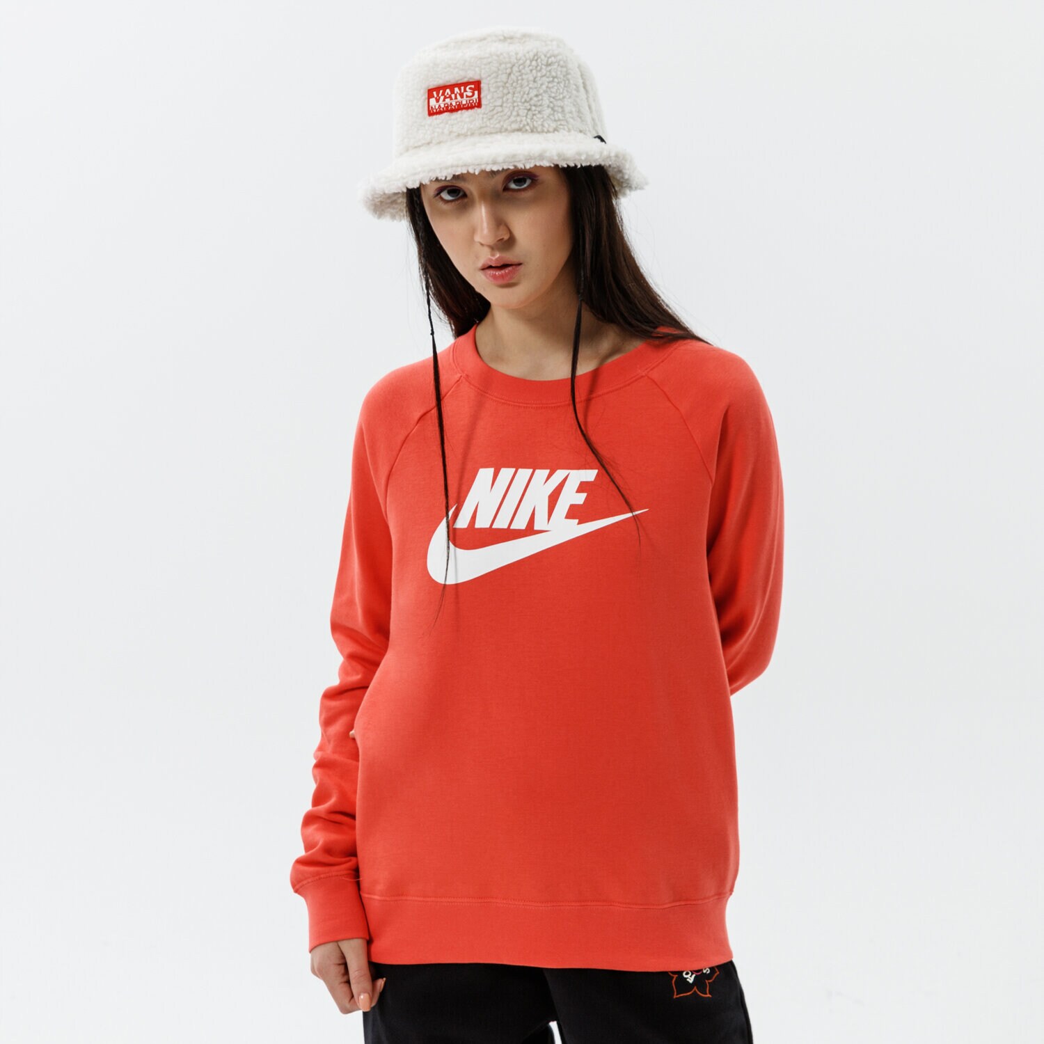 Femei bluză NIKE BLUZĂ SPORTSWEAR ESSENTIAL BV4112-814 Portocaliu