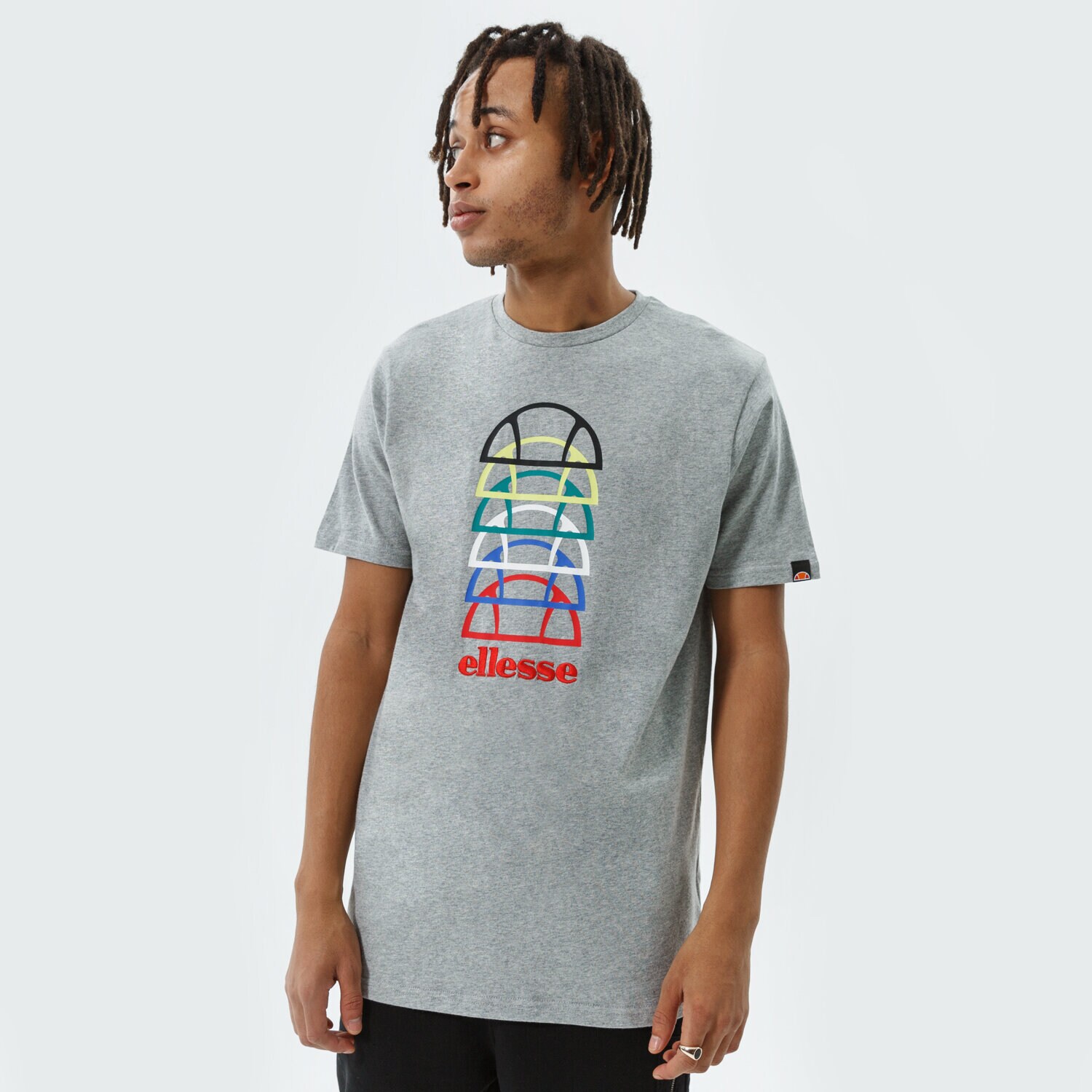 Bărbați tricou ELLESSE TRICOU MAGARIO TEE GREY MRL SHI11404112 Gri