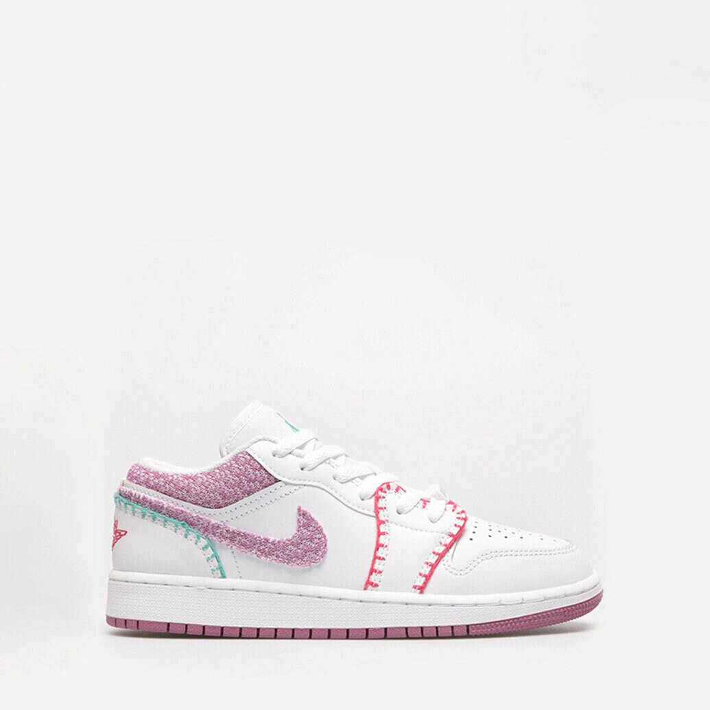 Copii pantofi sport AIR JORDAN 1 LOW SE (GS) DM9037-100 Alb