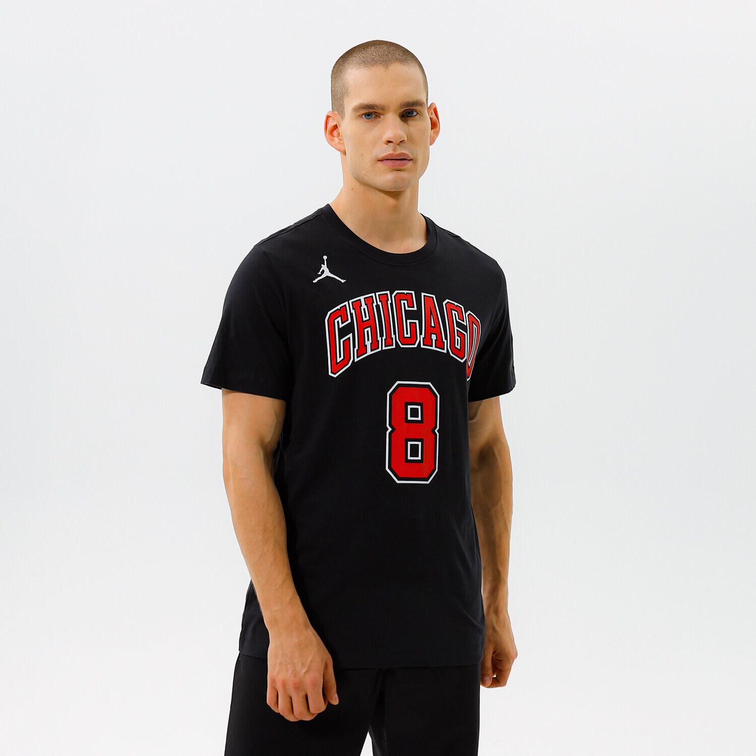 Bărbați tricou NIKE TRICOU CHI M NK TEE ES STMT NN NBA CV9968-018 Gri