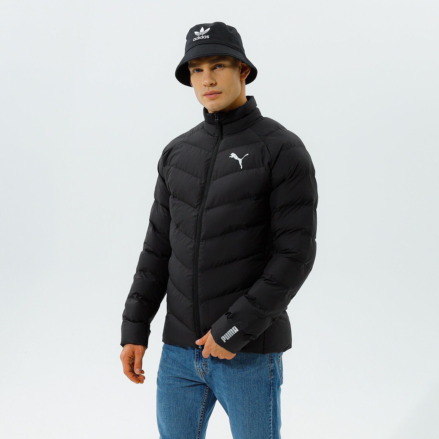 Bărbați eacă de iarnă PUMA JACHETĂ DE IARNĂ WARMCELL LIGHTWEIGHT JACKET - PUMA BLA 58769901 Negru