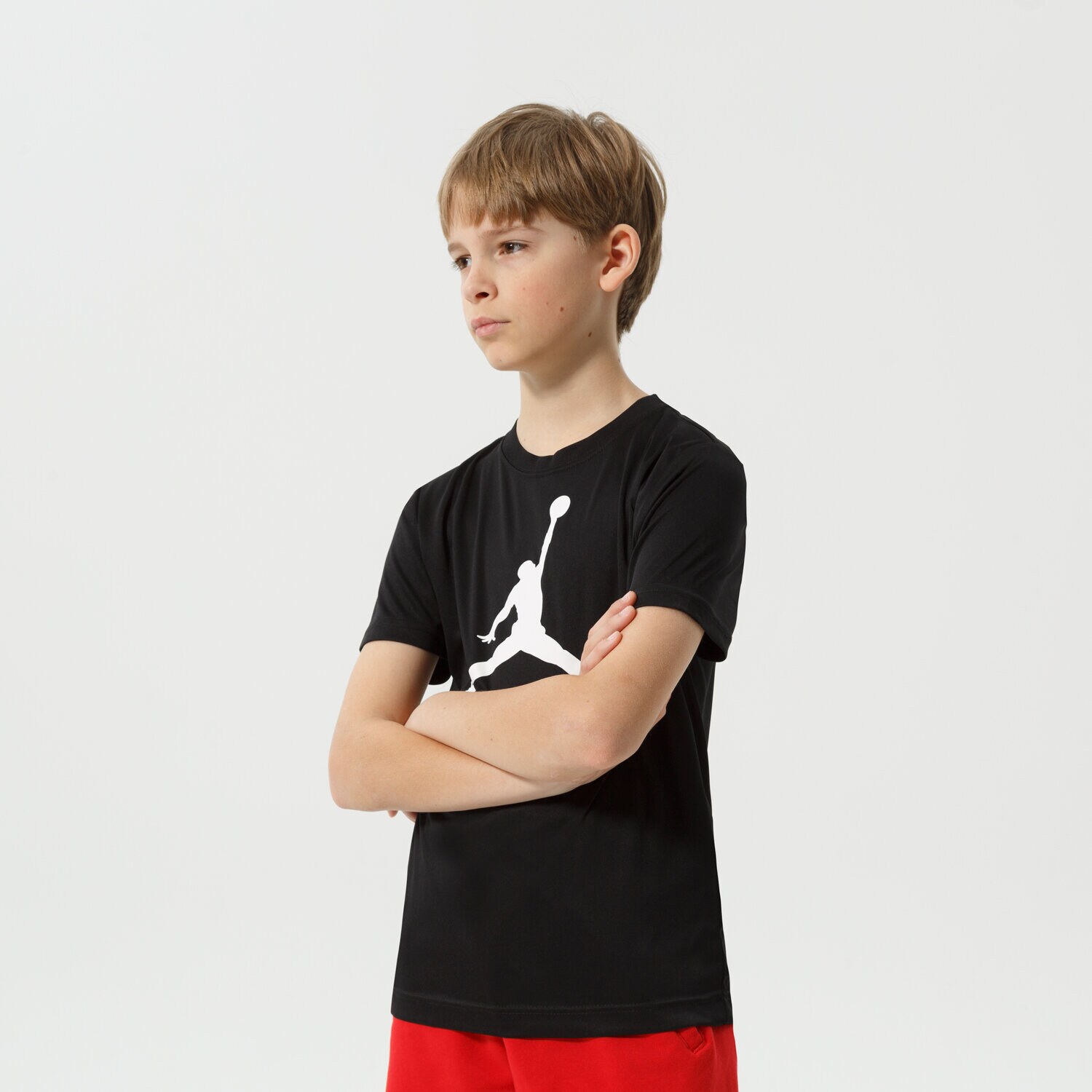 Copii tricou JORDAN TRICOU JDB JUMPMAN LOGO DF TEE BOY 954293-023 Negru