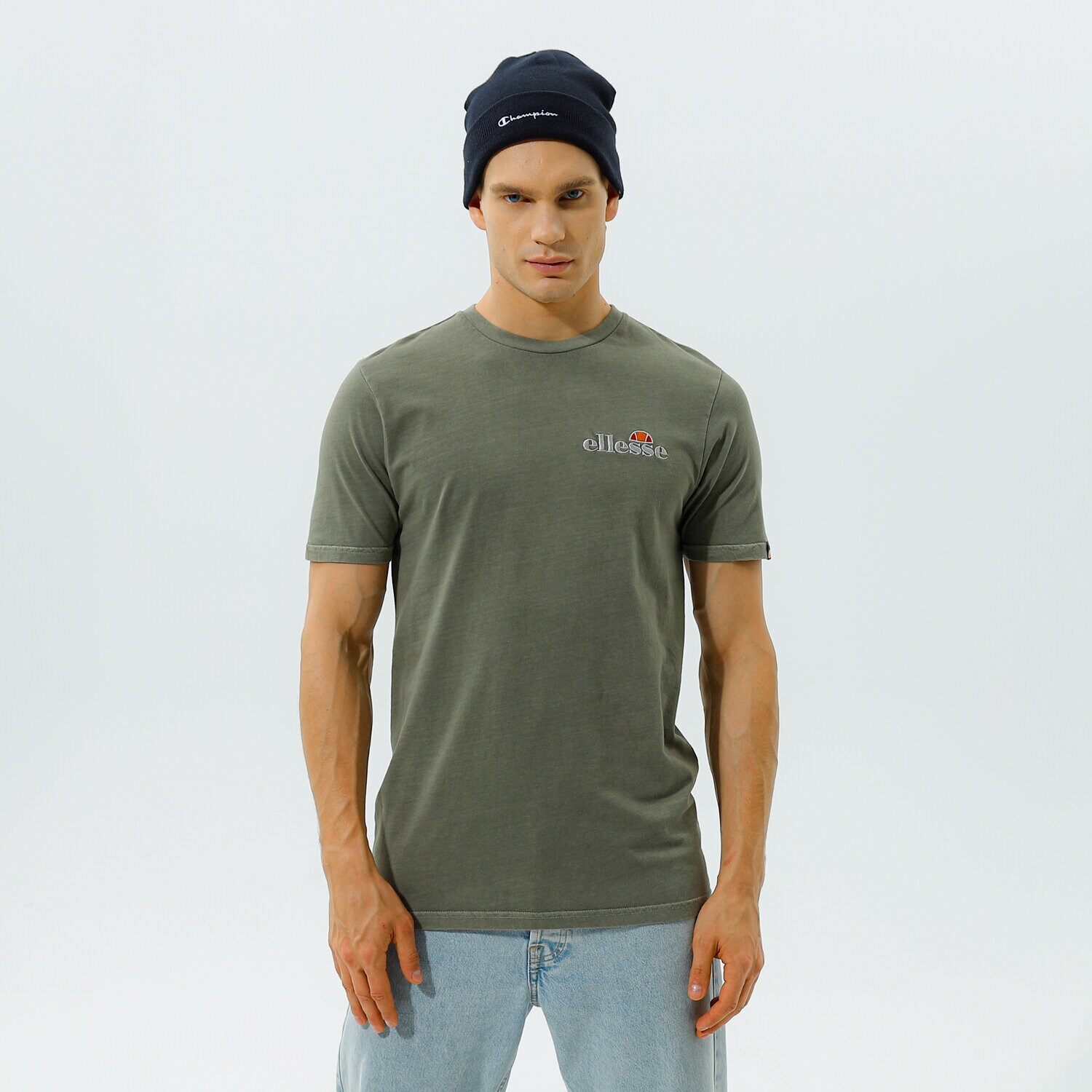Bărbați tricou ELLESSE TRICOU TACOMO TEE KHA SHK13143506 Kaki