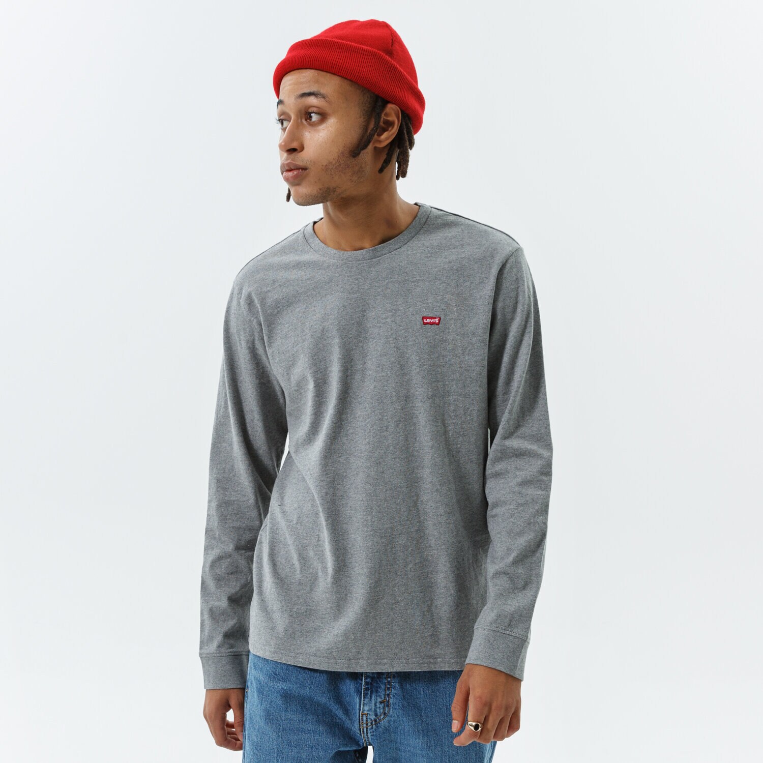 Bărbați tricou LEVI'S TRICOU LS ORIGINAL HM TEE 728480006 Gri