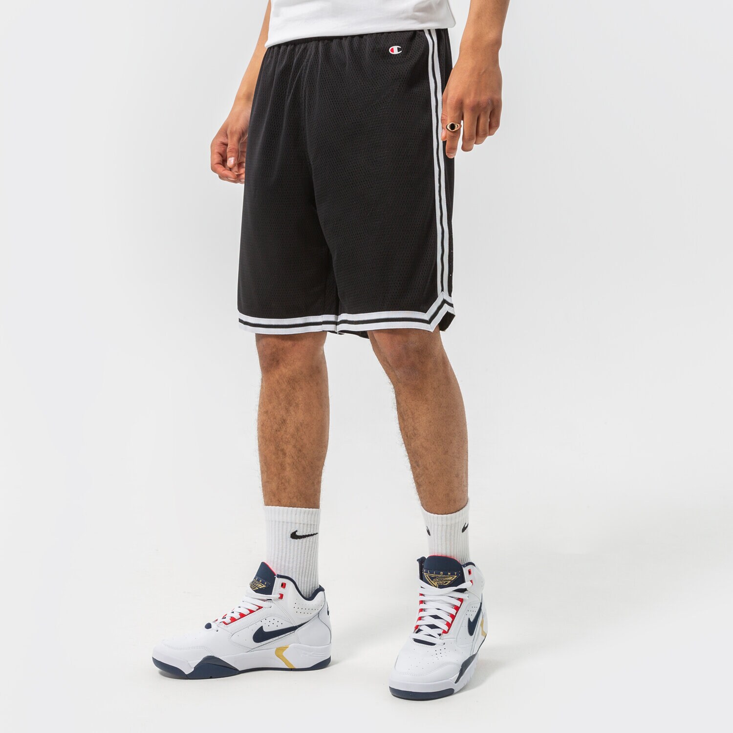 Femei pantaloni scurți CHAMPION PANTALONI SCURȚI BERMUDA 214388KK001 Negru