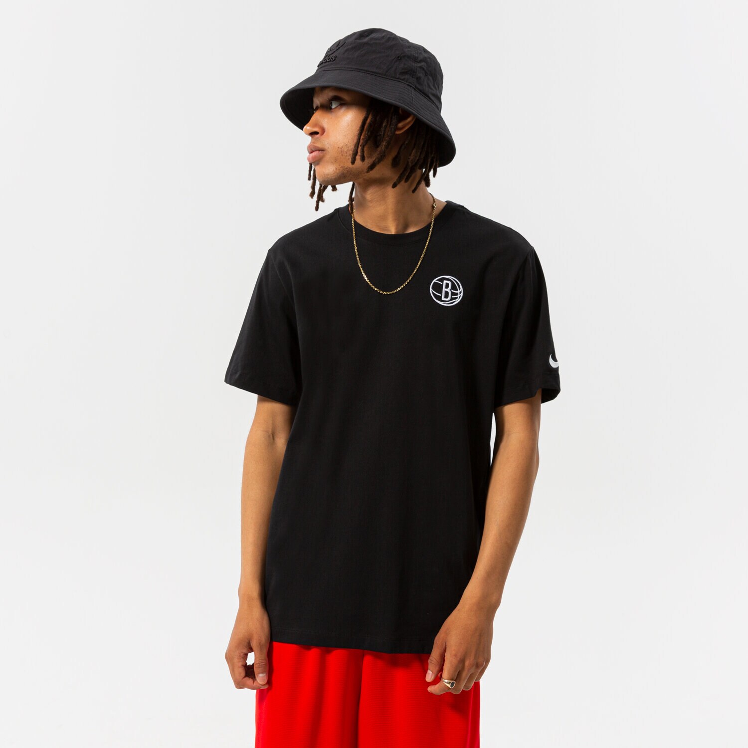 Bărbați tricou NIKE TRICOU BKN M NK ES CORE LGO SS TEE NBA DD6704-010 Negru