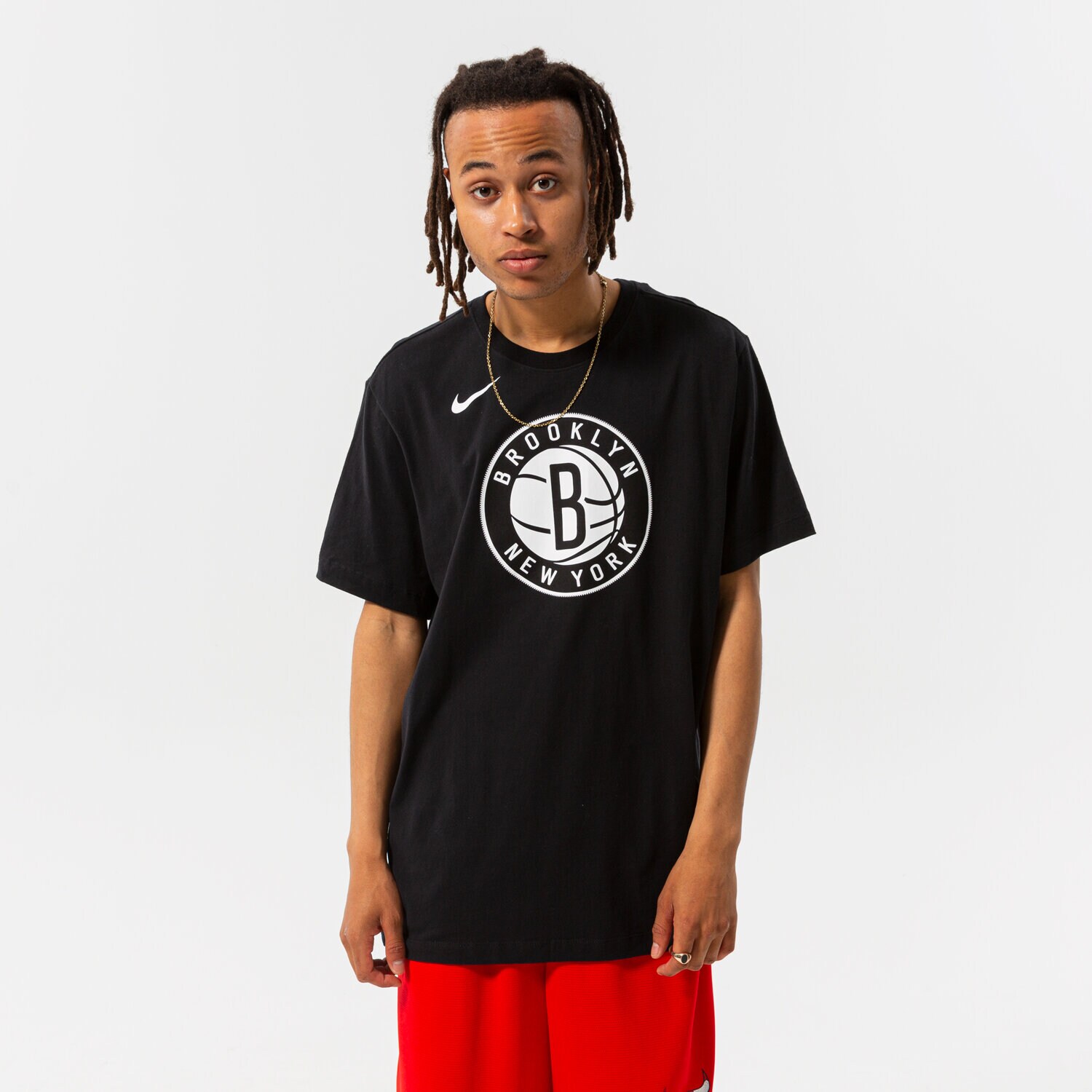 Bărbați tricou NIKE TRICOU BKN M NK DF ES LOGO SS TEE NBA DA5999-010 Negru