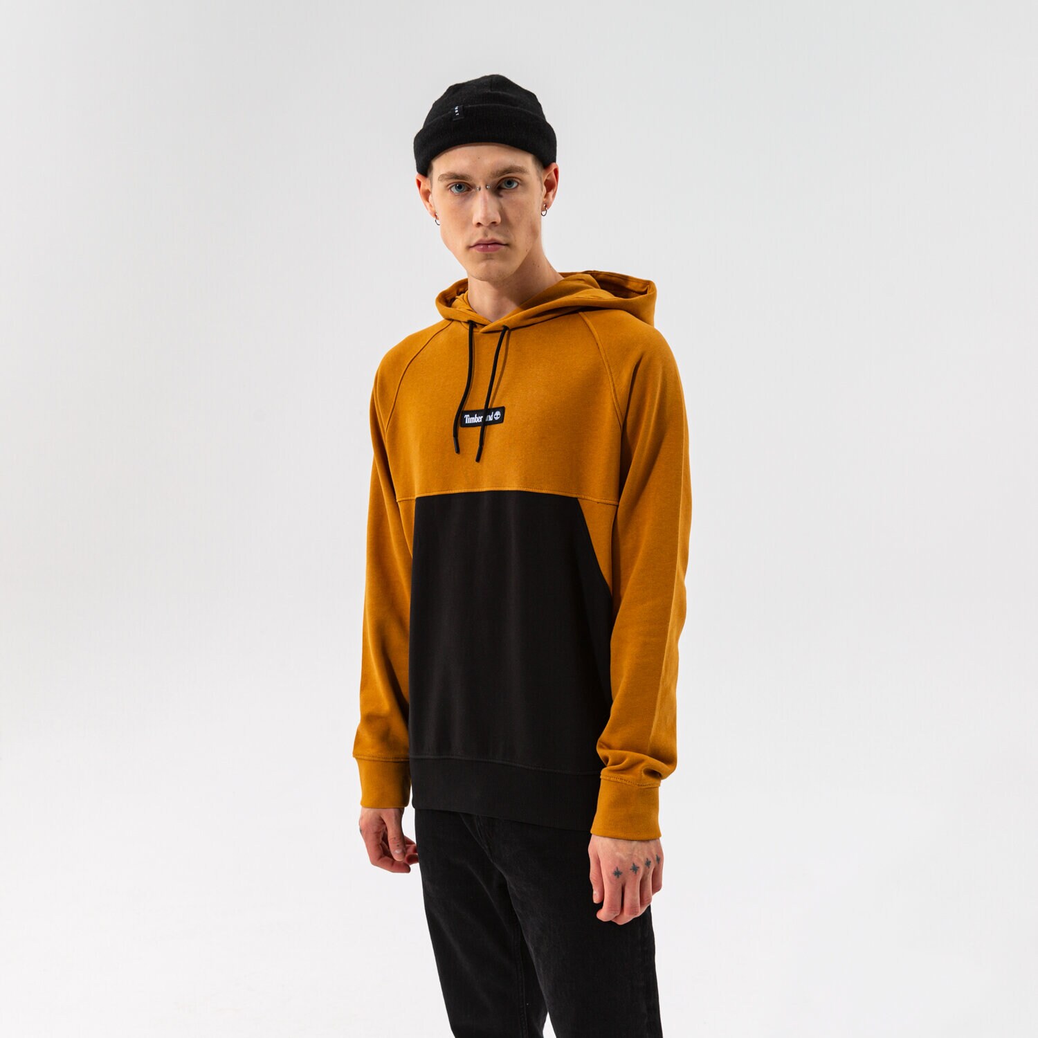Bărbați bluză TIMBERLAND BLUZĂ CU GLUGĂ YC CUT & SEW HOODIE TB0A22KQP571 Galben Muștar