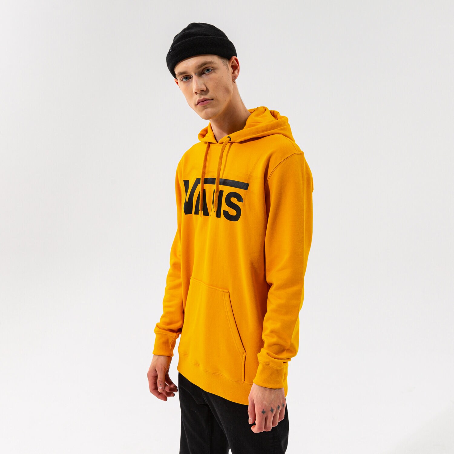 Bărbați bluză VANS BLUZĂ CU GLUGĂ VANS CLASSIC PO HOODIE II VN0A456BLSV1 Galben