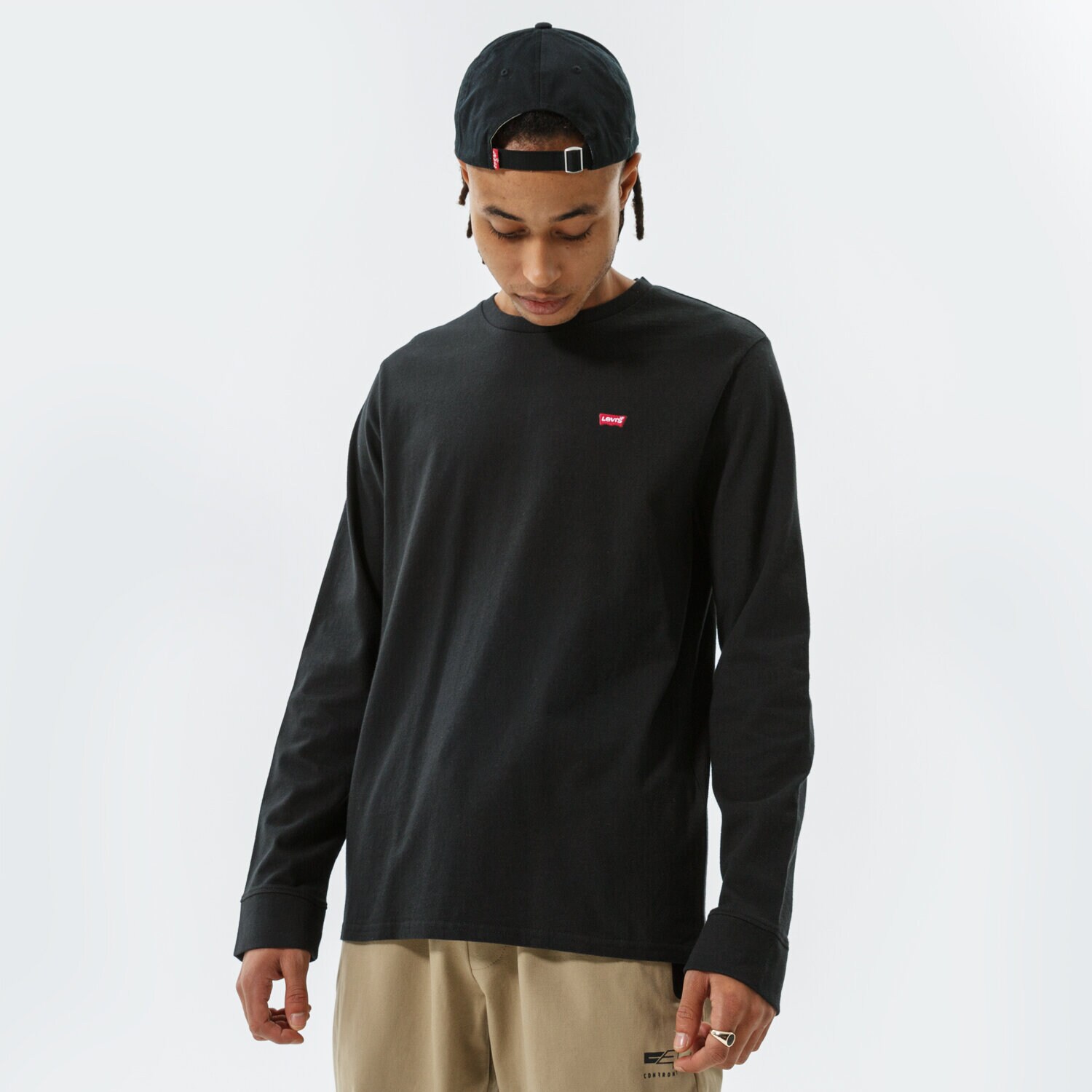 Bărbați tricou LEVI'S TRICOU LS ORIGINAL HM TEE 728480009 Negru