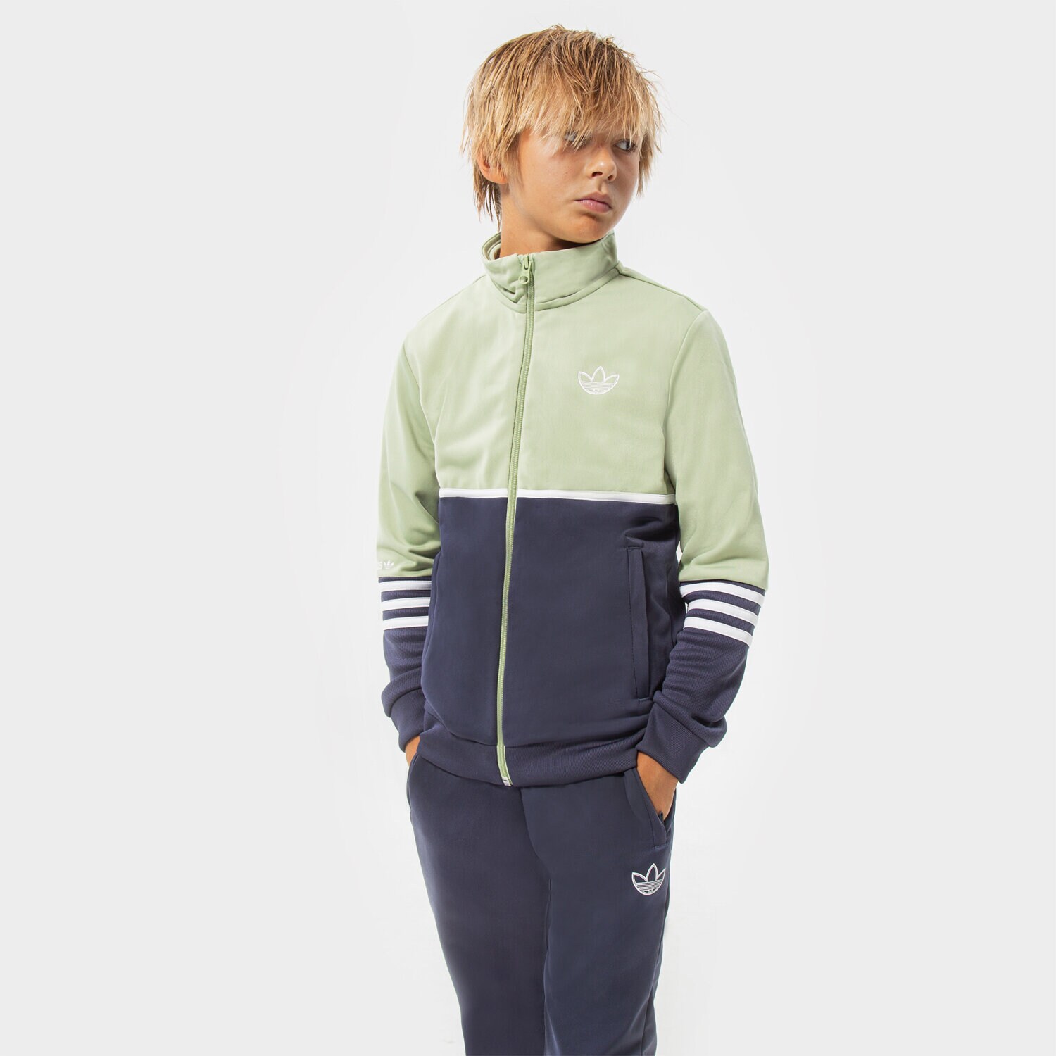 Copii bluză ADIDAS BLUZĂ TRACK TOP BOY HE2080 Mulicolor