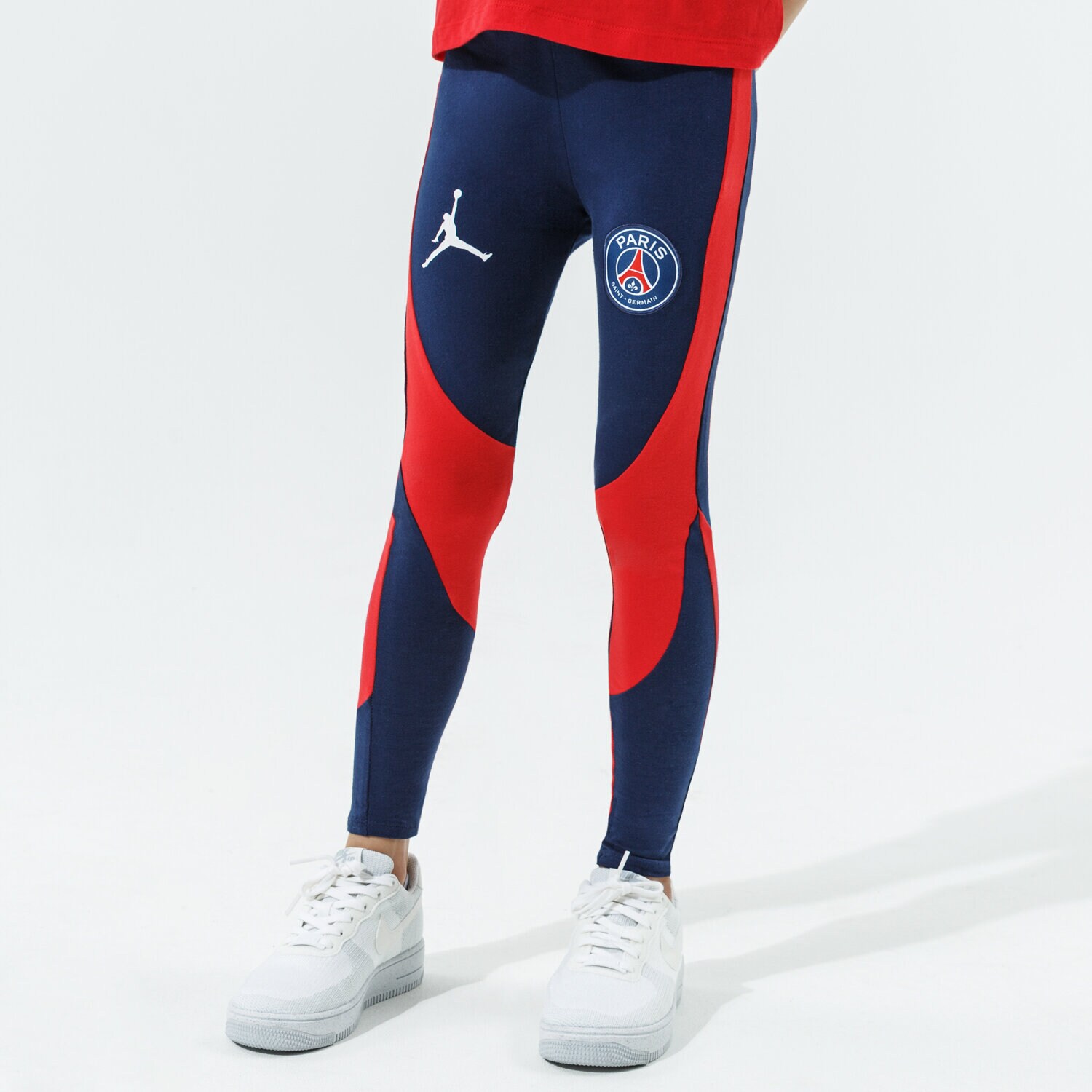Pantaloni pentru copii JORDAN COLANȚI PARIS SAINT-GERMAIN LEGGING GIRL 45A728-U90 Bleumarin