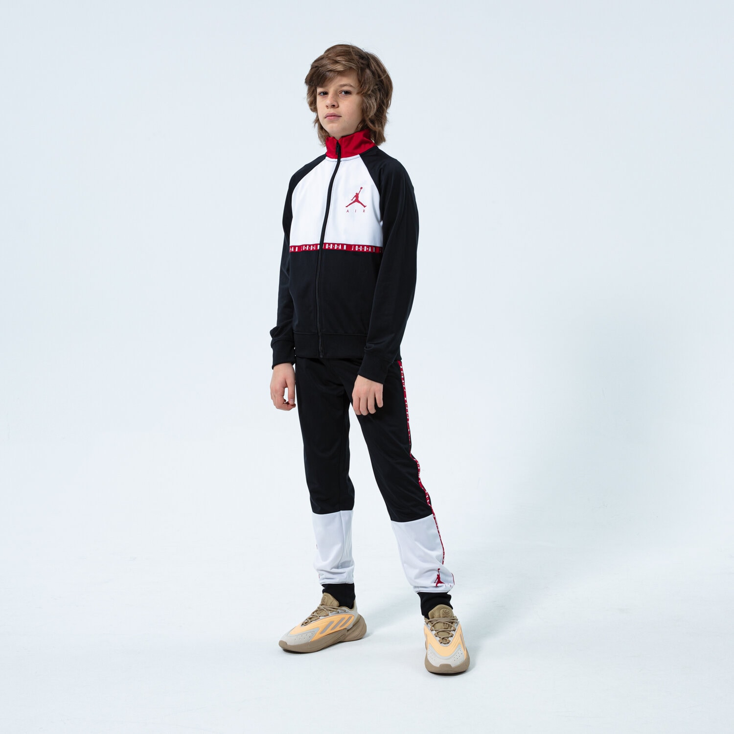 Copii tricou JORDAN SET JUMPMAN AIR BLOCKED TRICOT SET BOY 95A838-023 Mulicolor