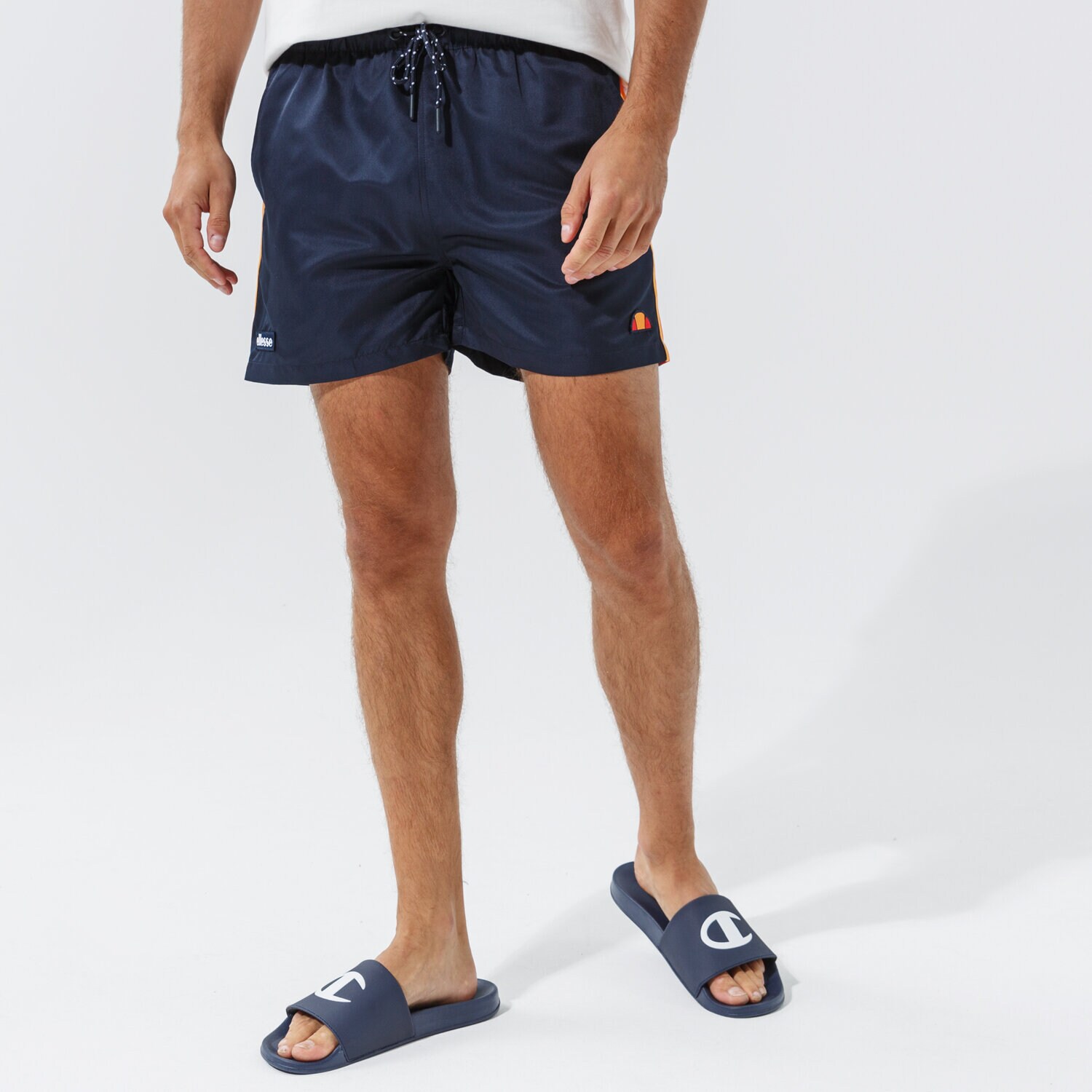 Femei pantaloni scurți ELLESSE PANTALONI SCURȚI BORGO SHORT NAVY SHI08094429 Bleumarin