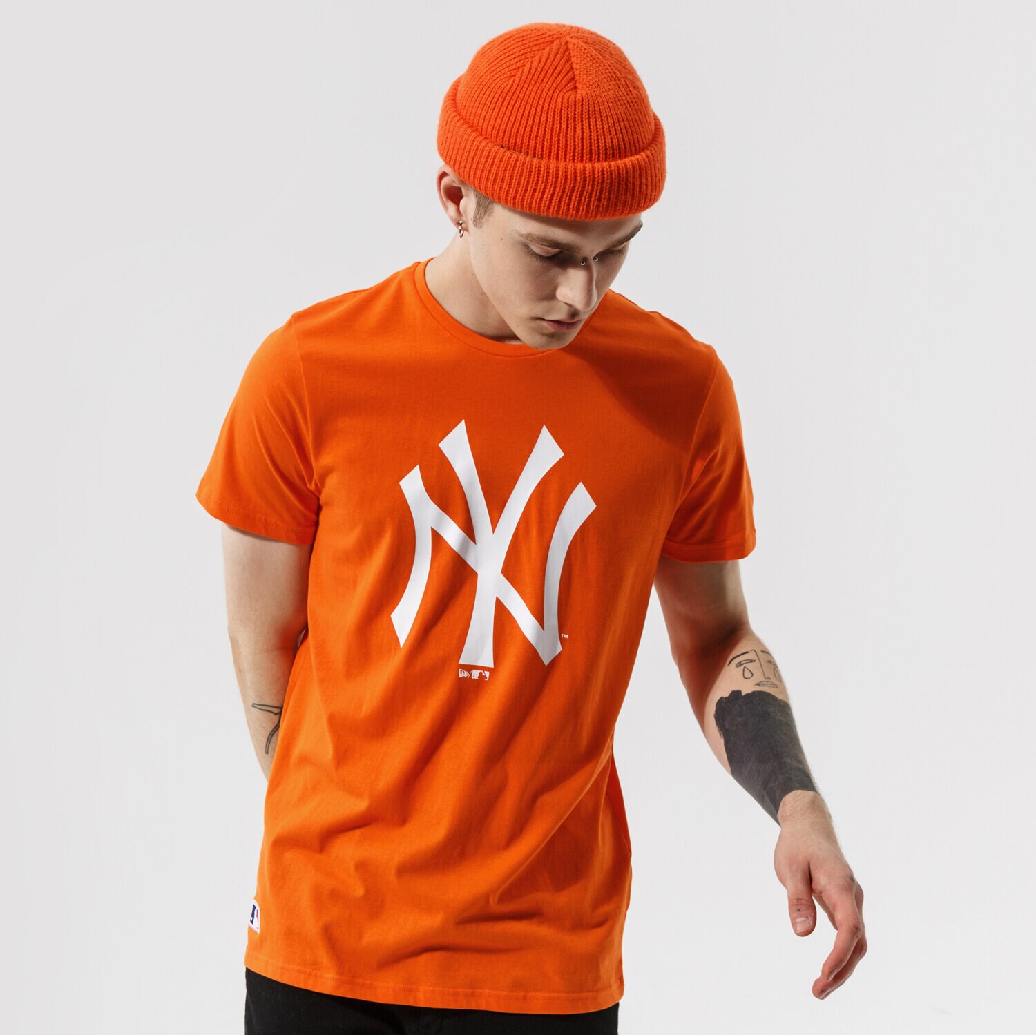 Bărbați tricou NEW ERA TRICOU MLB SEASONAL TEAM LOGO TEE NEYYAN SORWHI 12827226 Galben Muștar