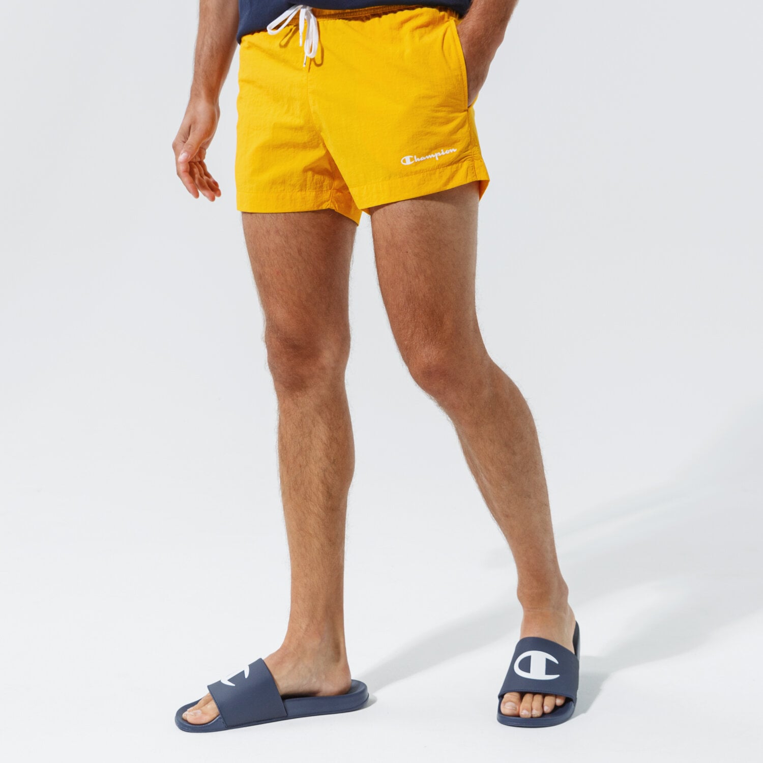 Femei pantaloni scurți CHAMPION PANTALONI SCURȚI BEACHSHORT 216074YS058 Galben